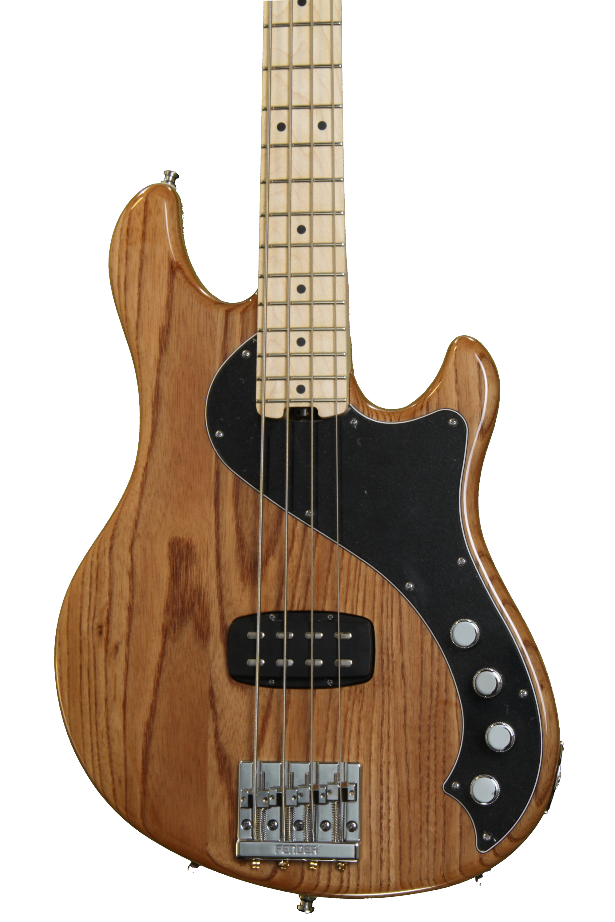 Fender American Deluxe Dimension Bass IV - Natural | Sweetwater