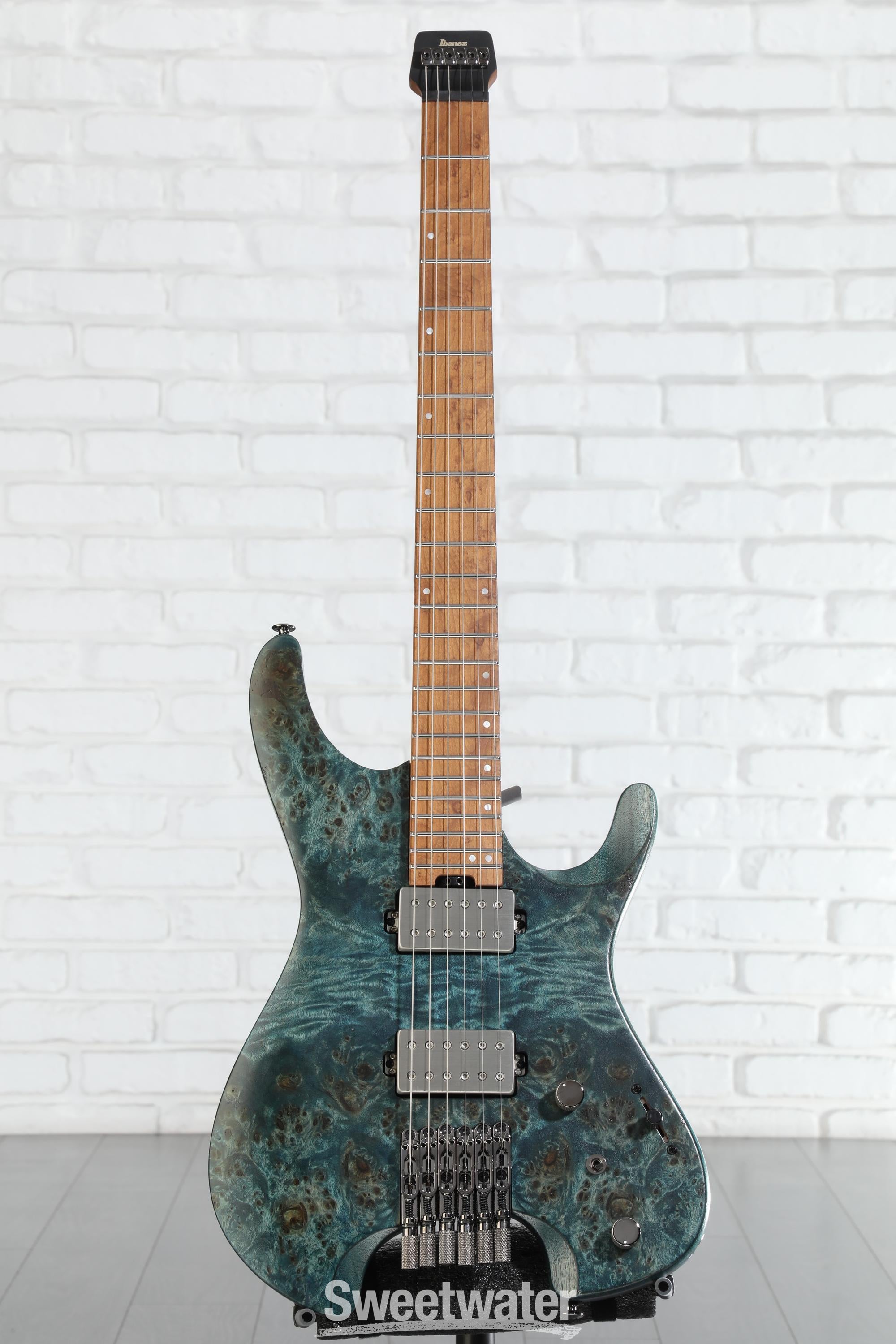 Ibanez Q52PB Electric Guitar - Cosmic Blue Low Gloss | Sweetwater