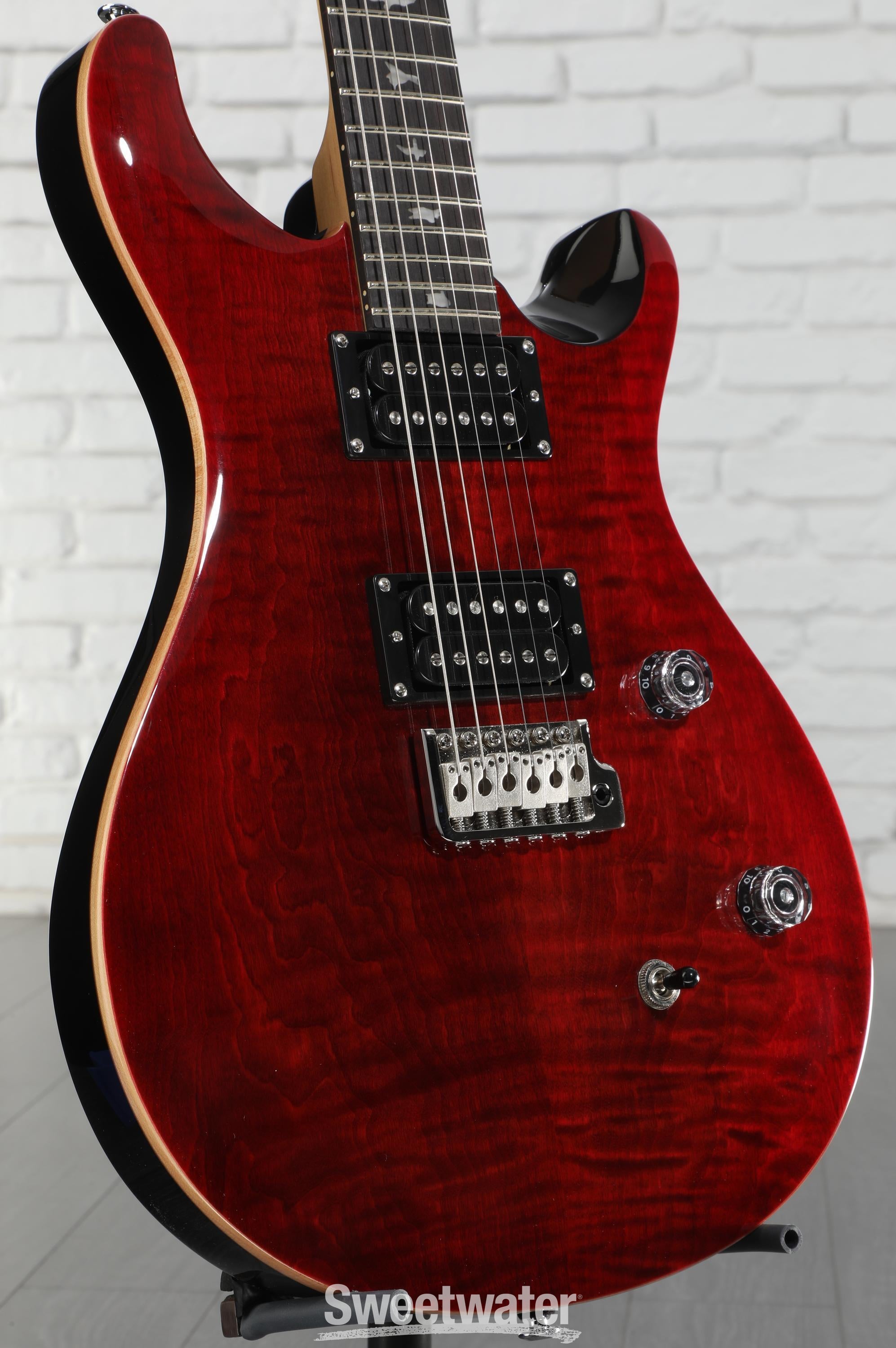 ギター PRS SE Custom 24 QM LTD Black Cherry 当社オリジナル PRS ”SE CUSTOM 24 QM LTD Black Cherry” 入荷