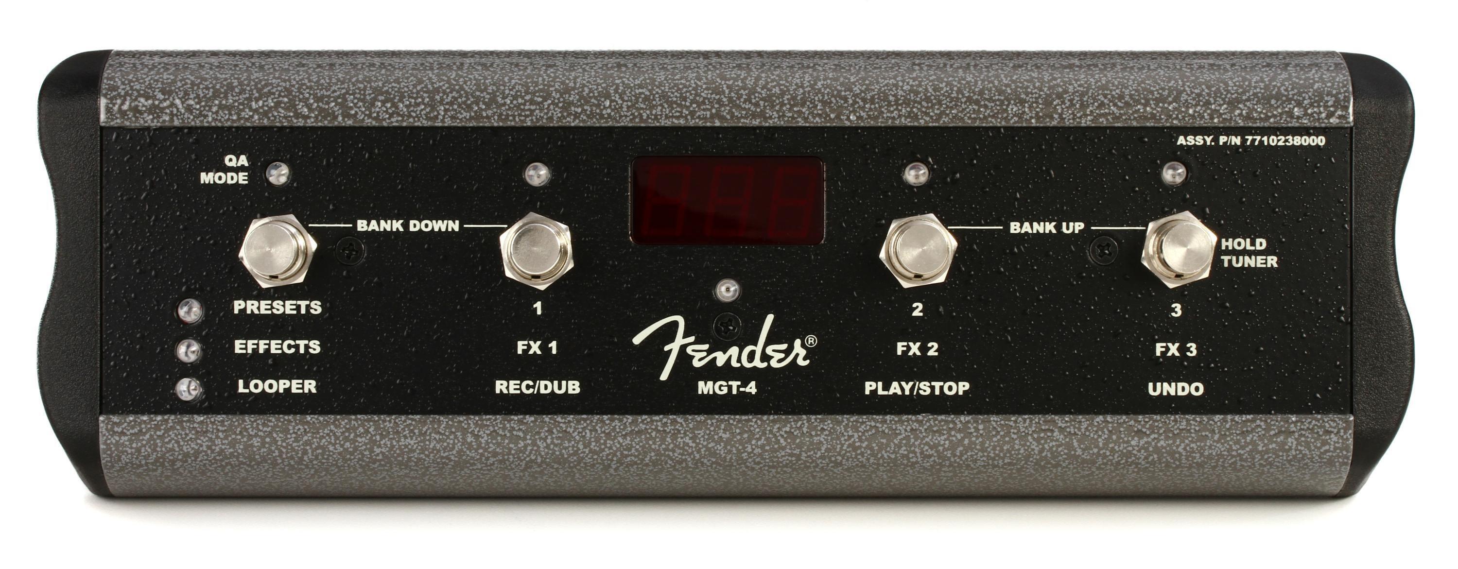 Fender MGT-4 4-button Mustang GT Footswitch | Sweetwater