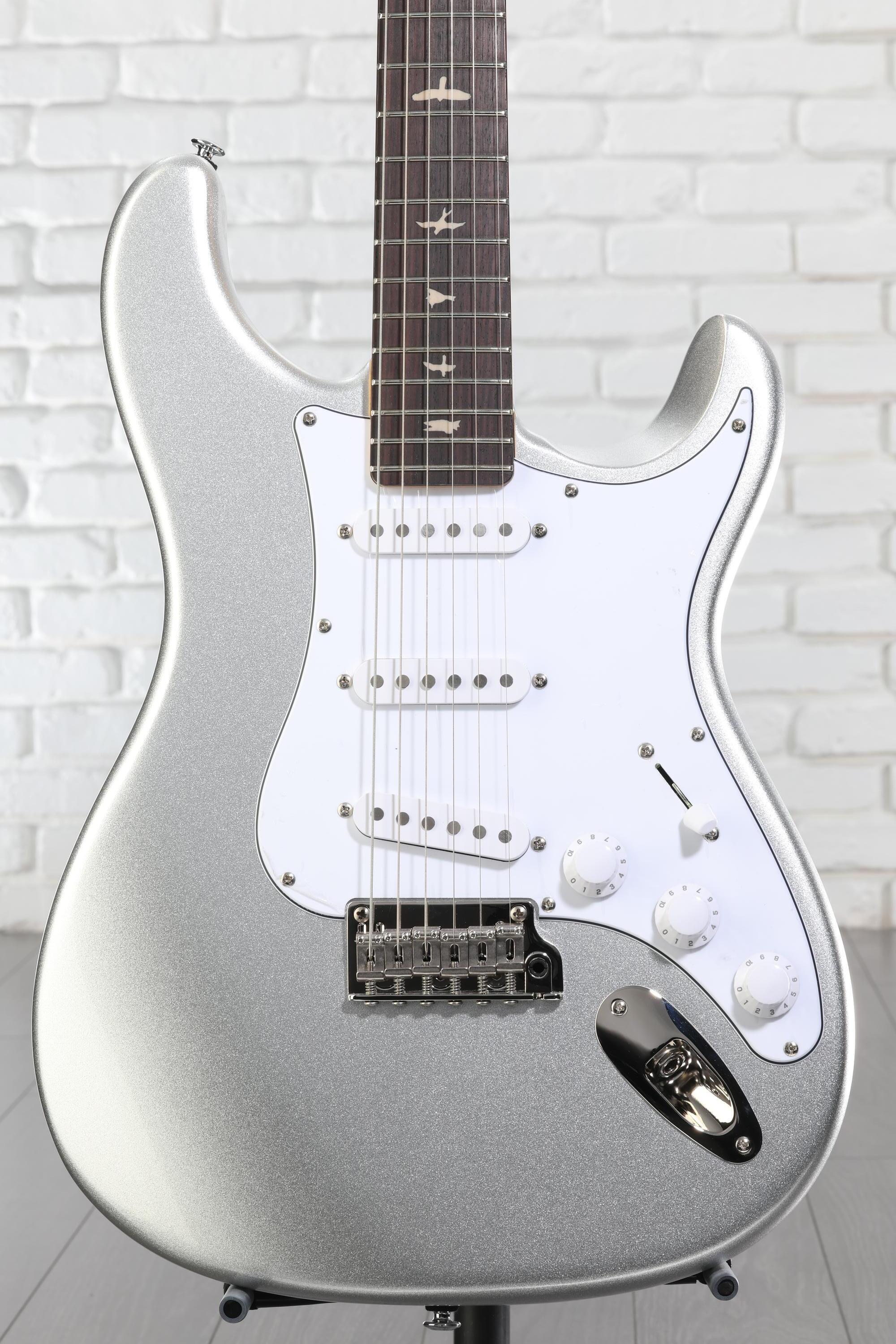 PRS SE Silver Sky Electric Guitar - Platinum Spark, Sweetwater