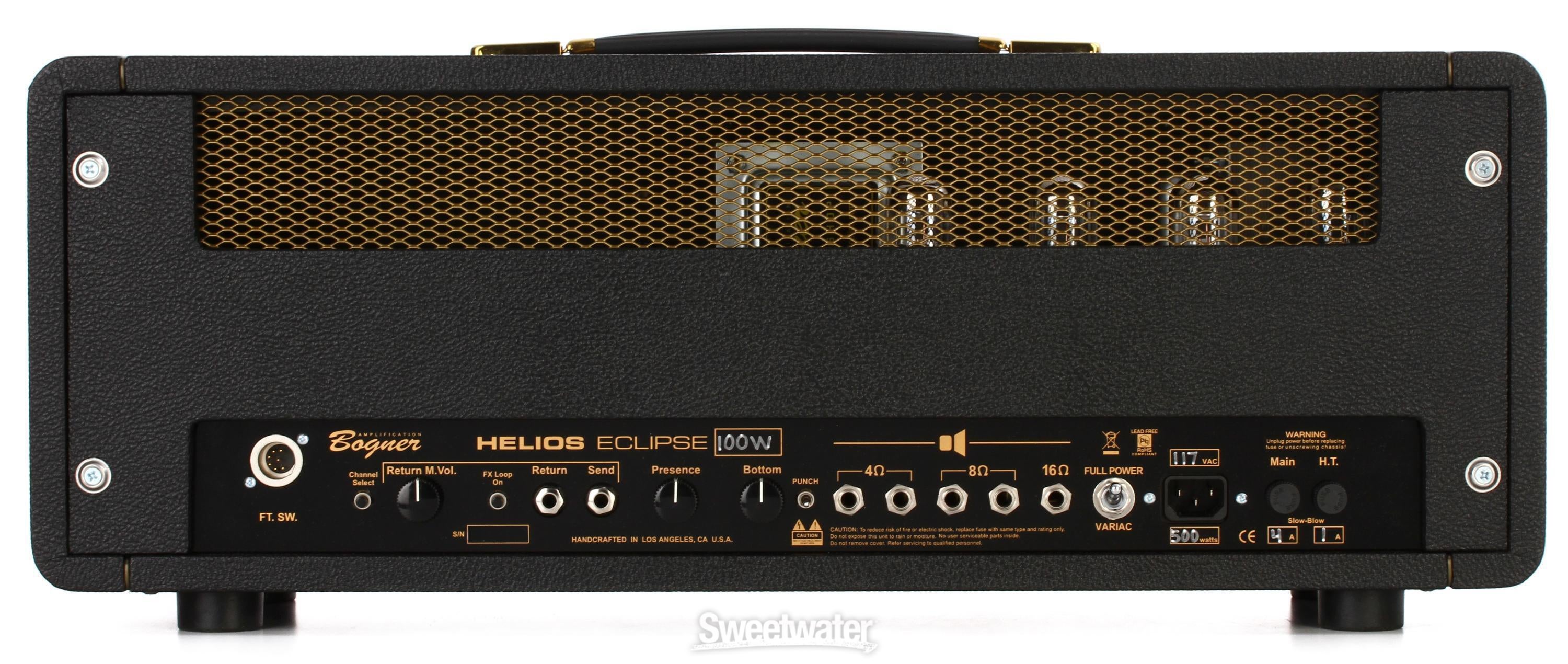 Bogner Helios Eclipse - 100-watt Handwired Tube Head