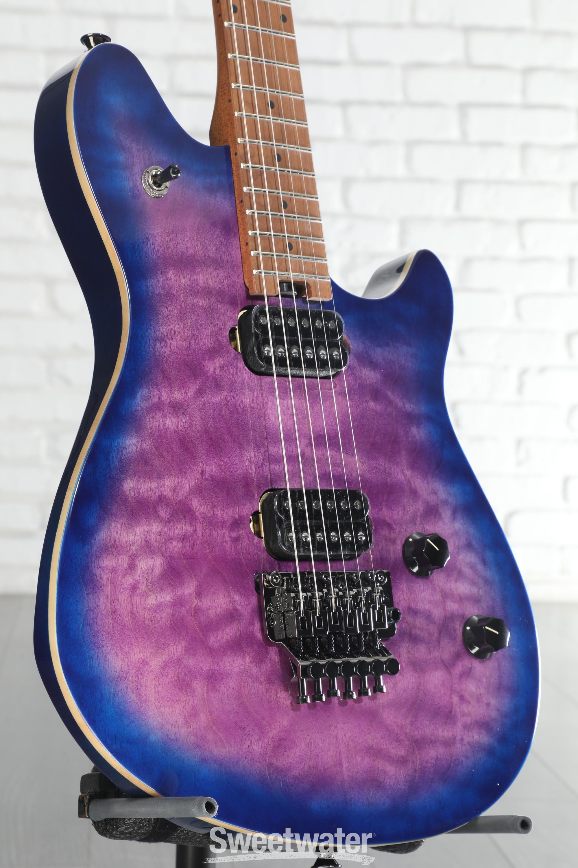 EVH Wolfgang Standard QM Electric Guitar - Northern Lights