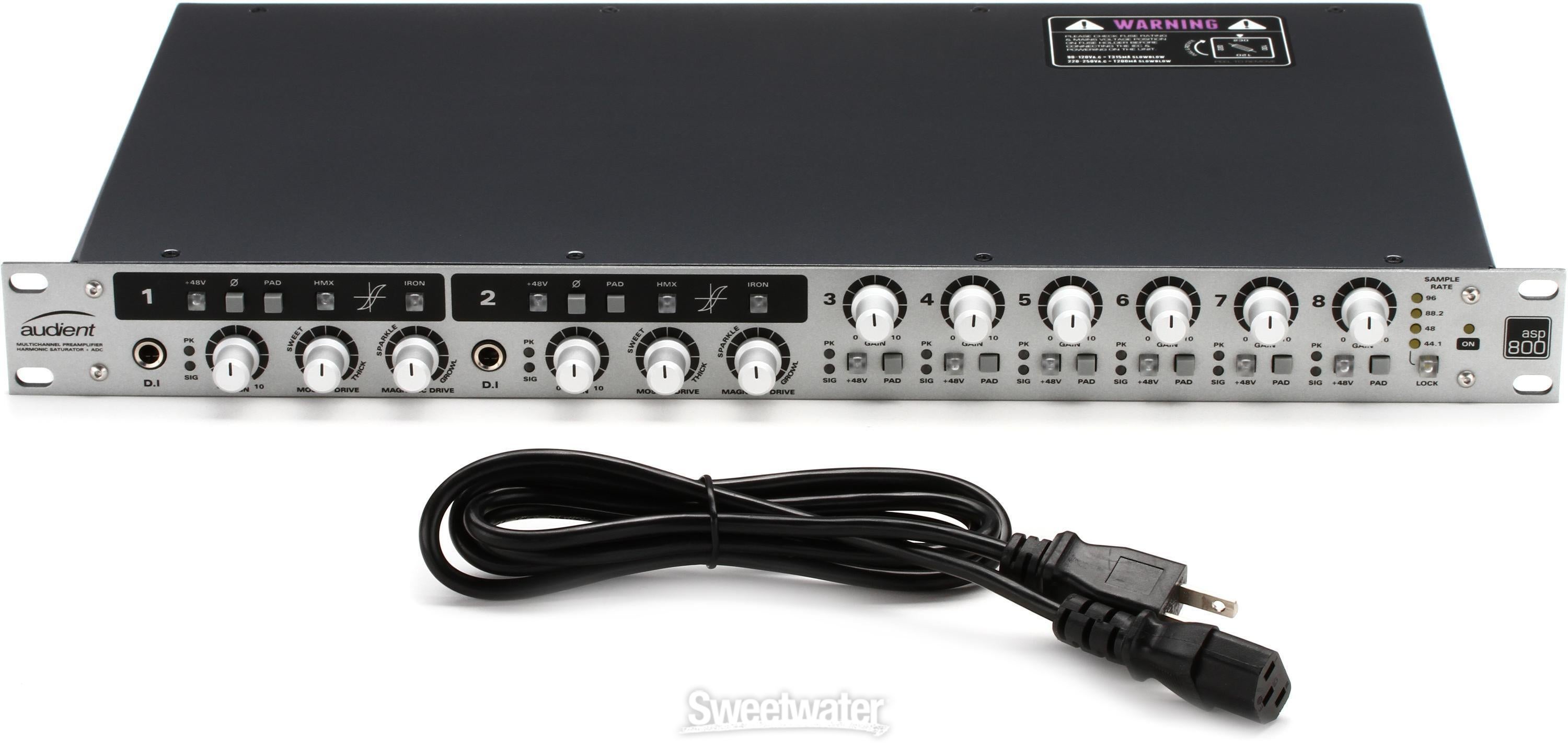 Audient ASP800 8-channel Microphone Preamp