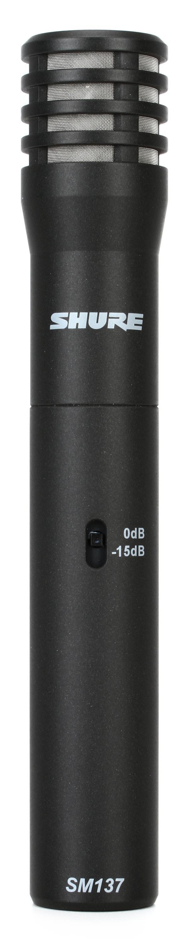 Bundled Item: Shure SM137 Small-diaphragm Condenser Microphone