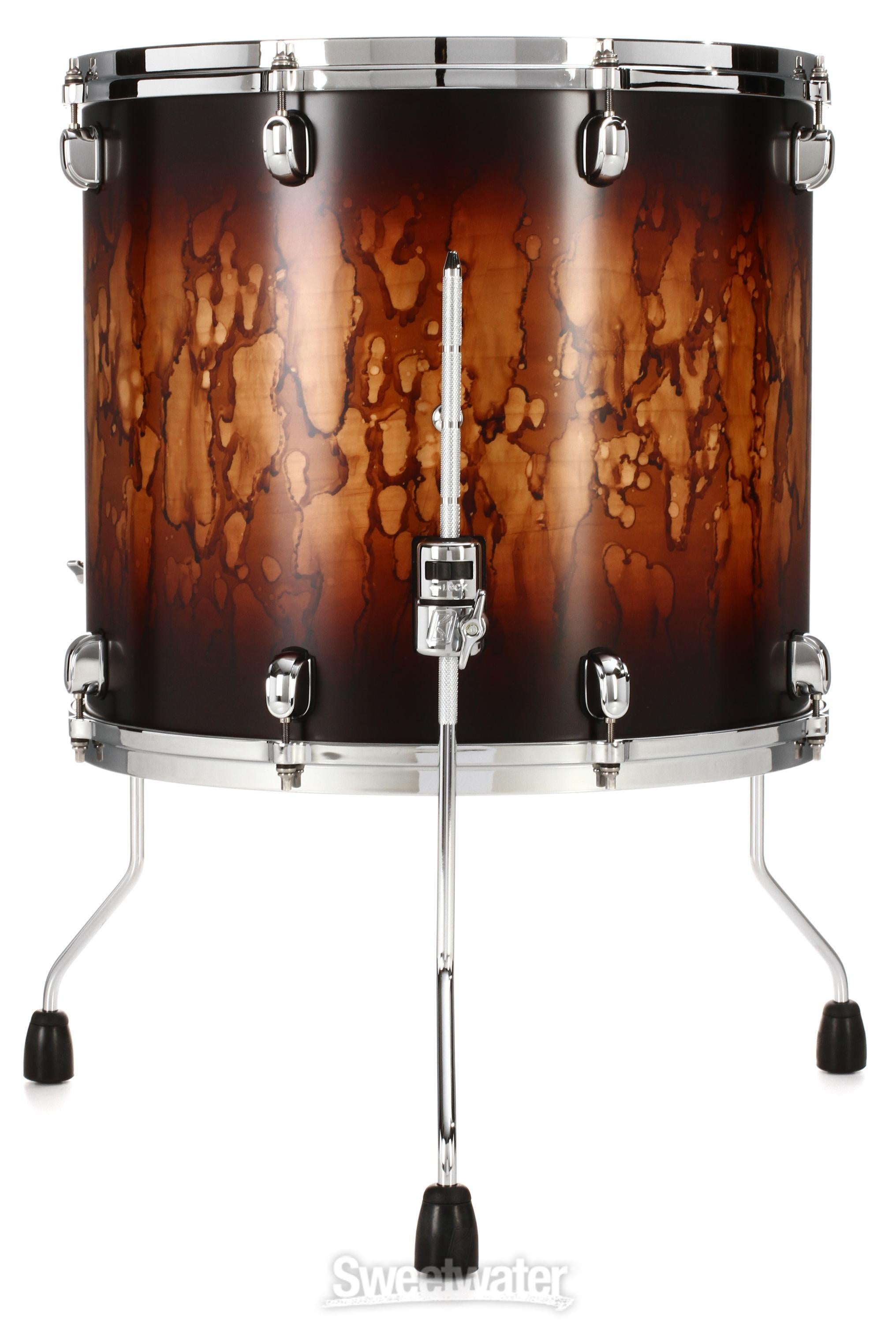 スキンダプサス　ハーフムーン　セット L1 Tama Starclassic Maple Floor Tom - 16 x 18 inch - Satin Molten