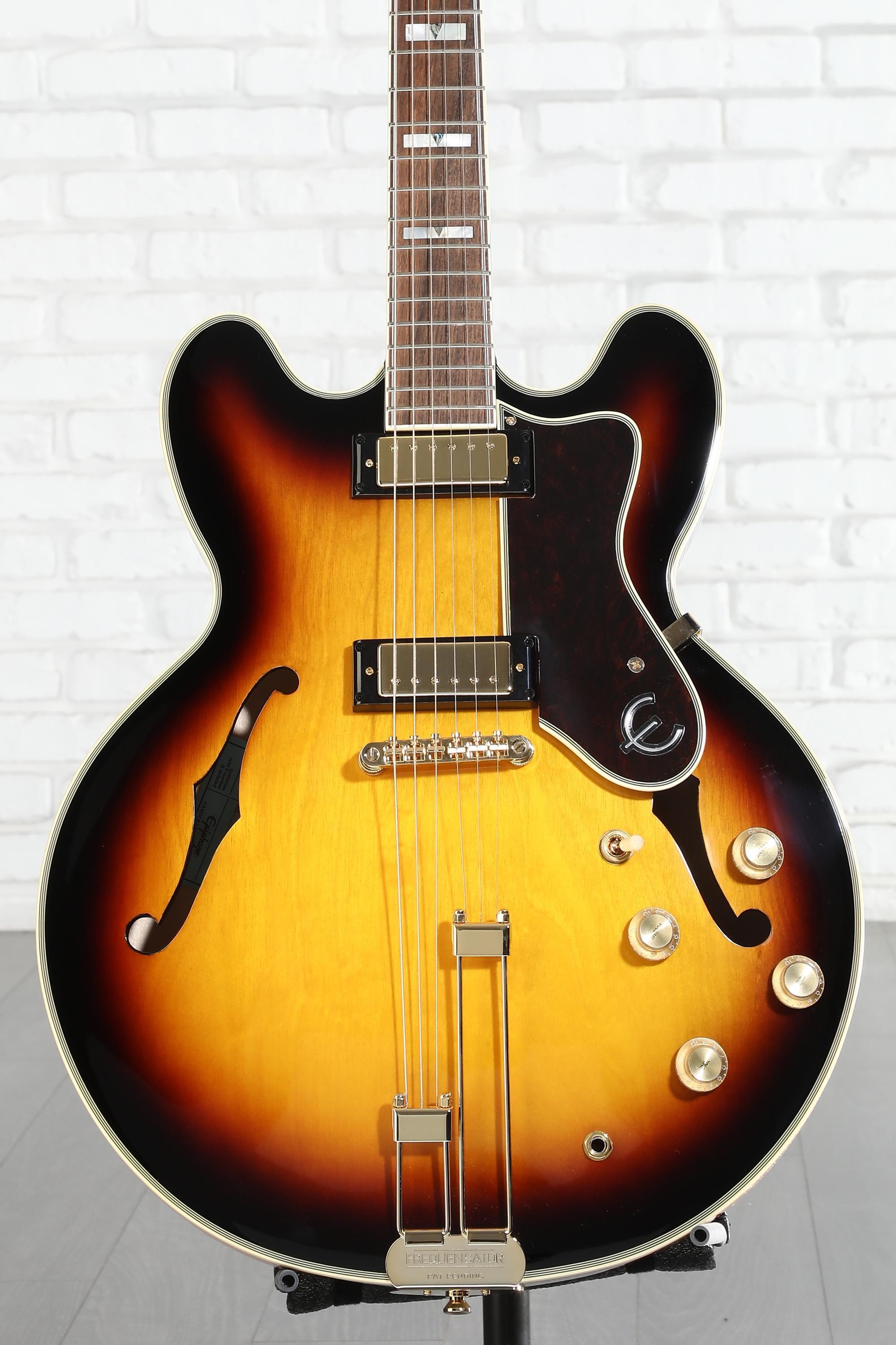 Epiphone Sheraton Frequensator Semi-hollowbody Electric Guitar