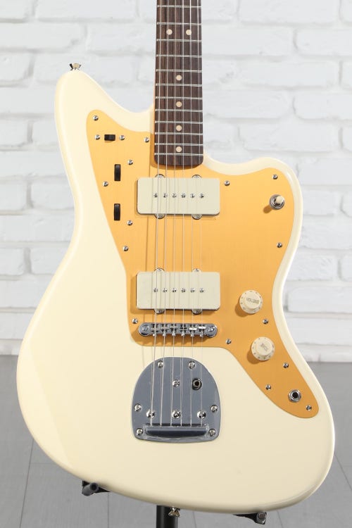 Squier J Mascis Signature Jazzmaster - Vintage White with Indian Laurel Fingerboard