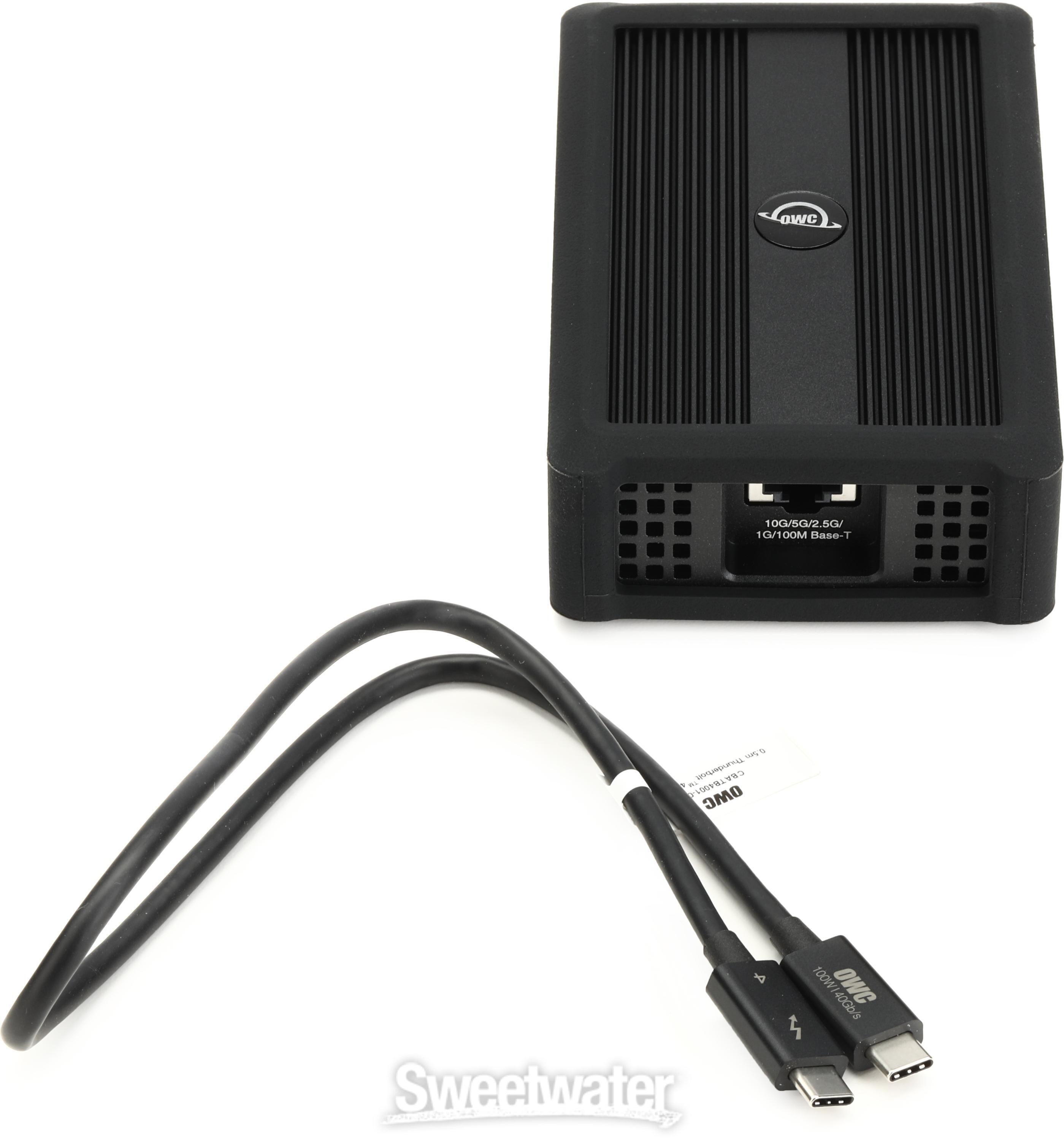 OWC Thunderbolt 3 10G Ethernet Adapter | Sweetwater