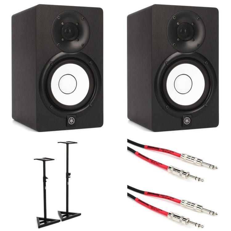 Yamaha HS5 5-Inch Powered Studio Monitor Pair w/ Cables