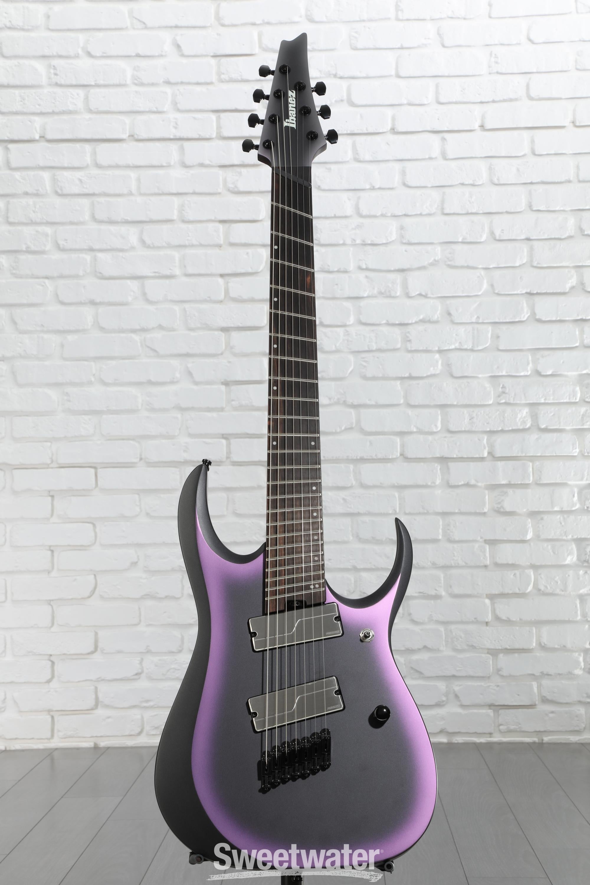 Ibanez Axion Label RGD71ALMS - Black Aurora Burst Matte | Sweetwater