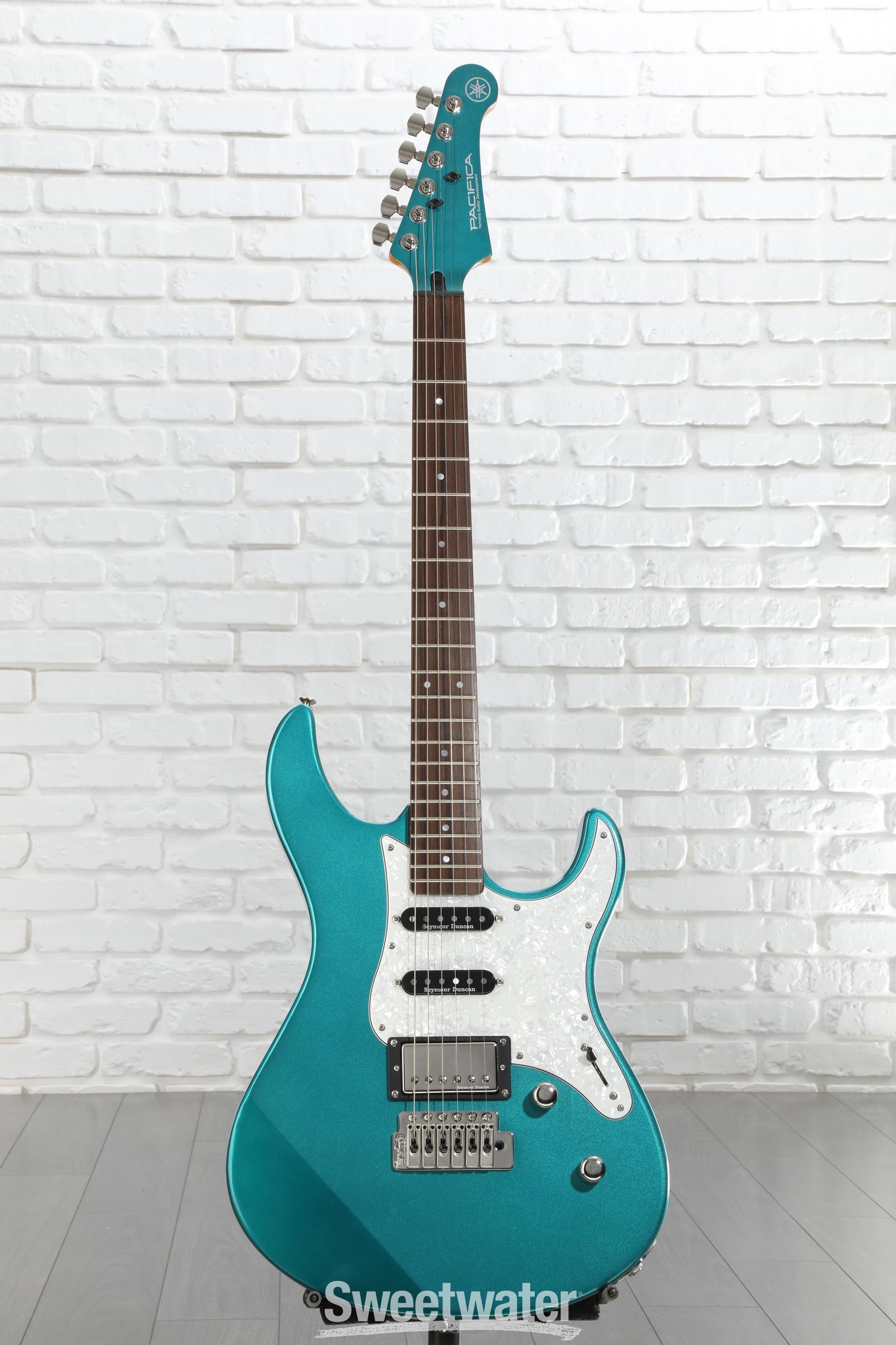 Yamaha PAC612VIIX Pacifica Electric Guitar - Teal Green Metallic