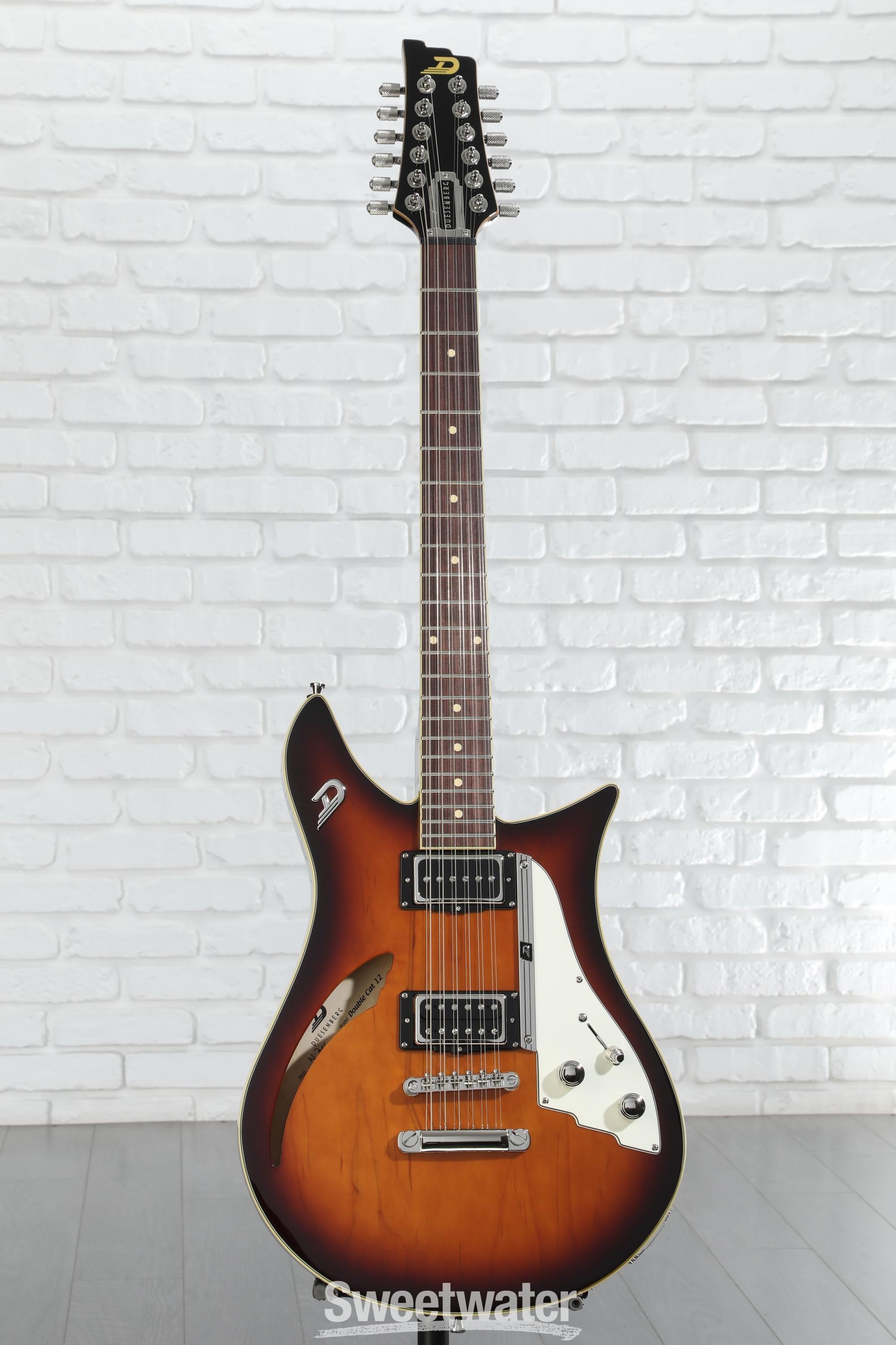 Duesenberg Double Cat 12-string Electric Guitar - Vintage