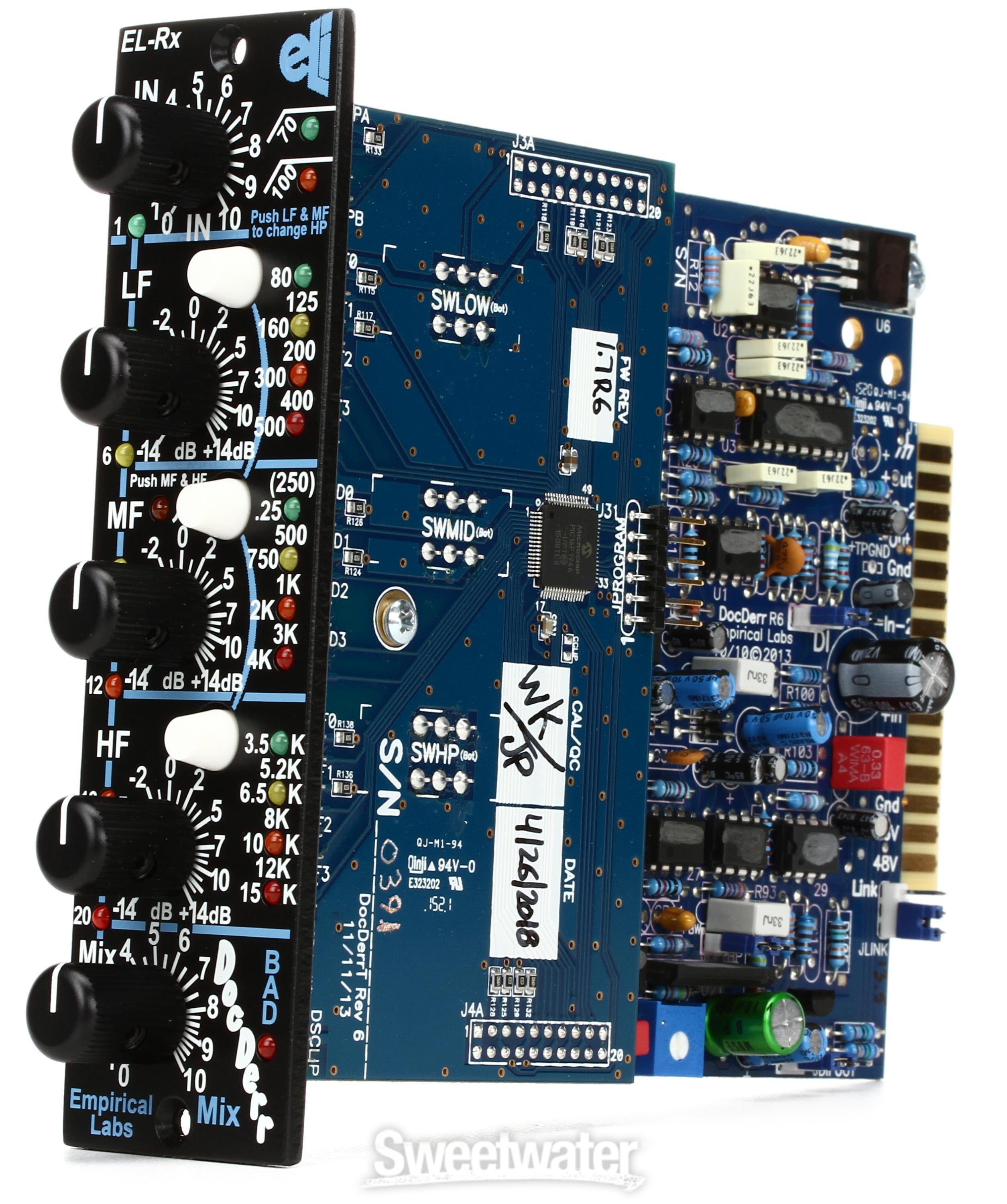 Empirical Labs DocDerr 500 Series Instrument Channel Strip