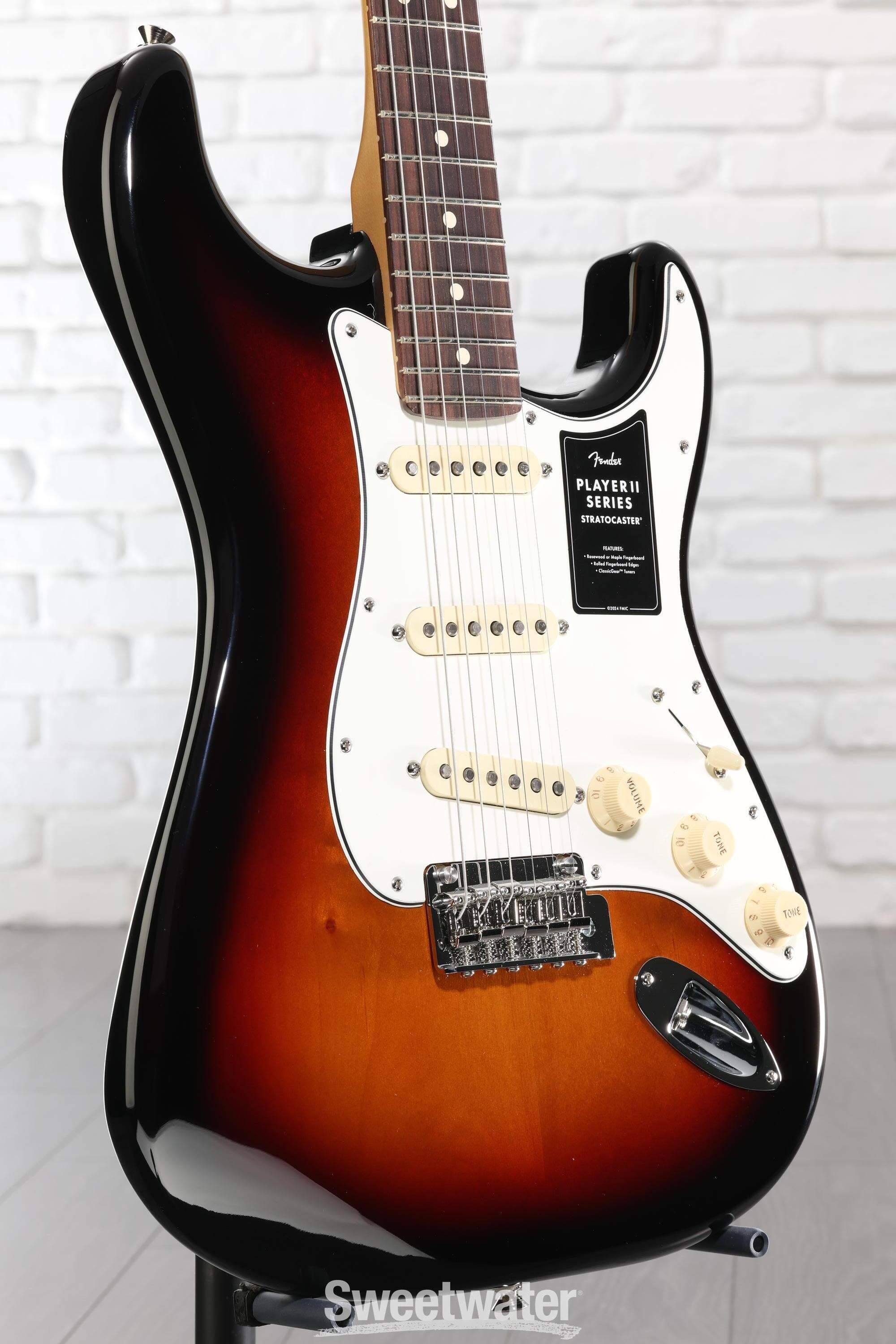 Fender Player II Stratocaster Electric Guitar - 3-color Sunburst