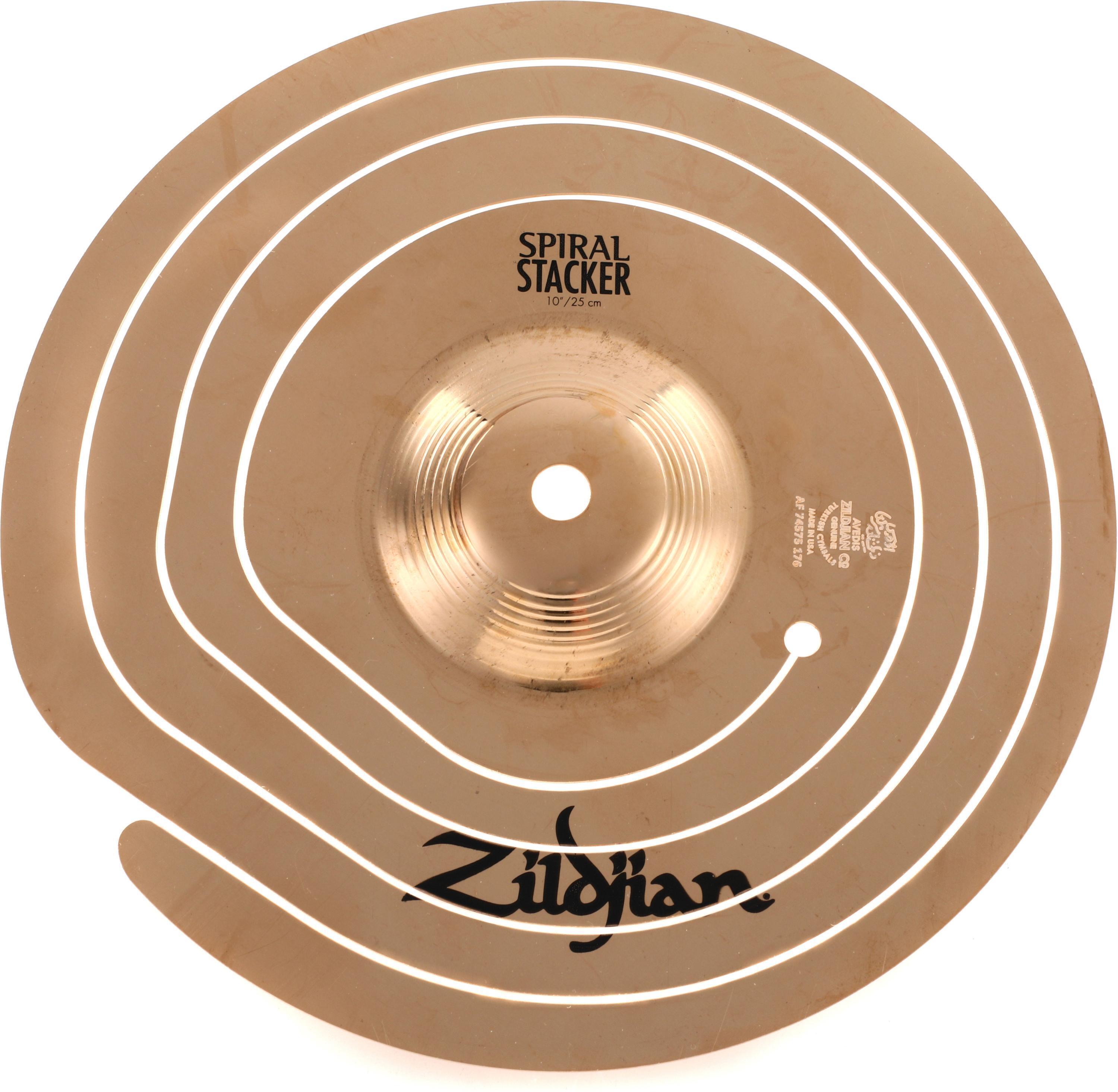 Zildjian 10 inch fx Spiral Stacker Cymbal | Sweetwater