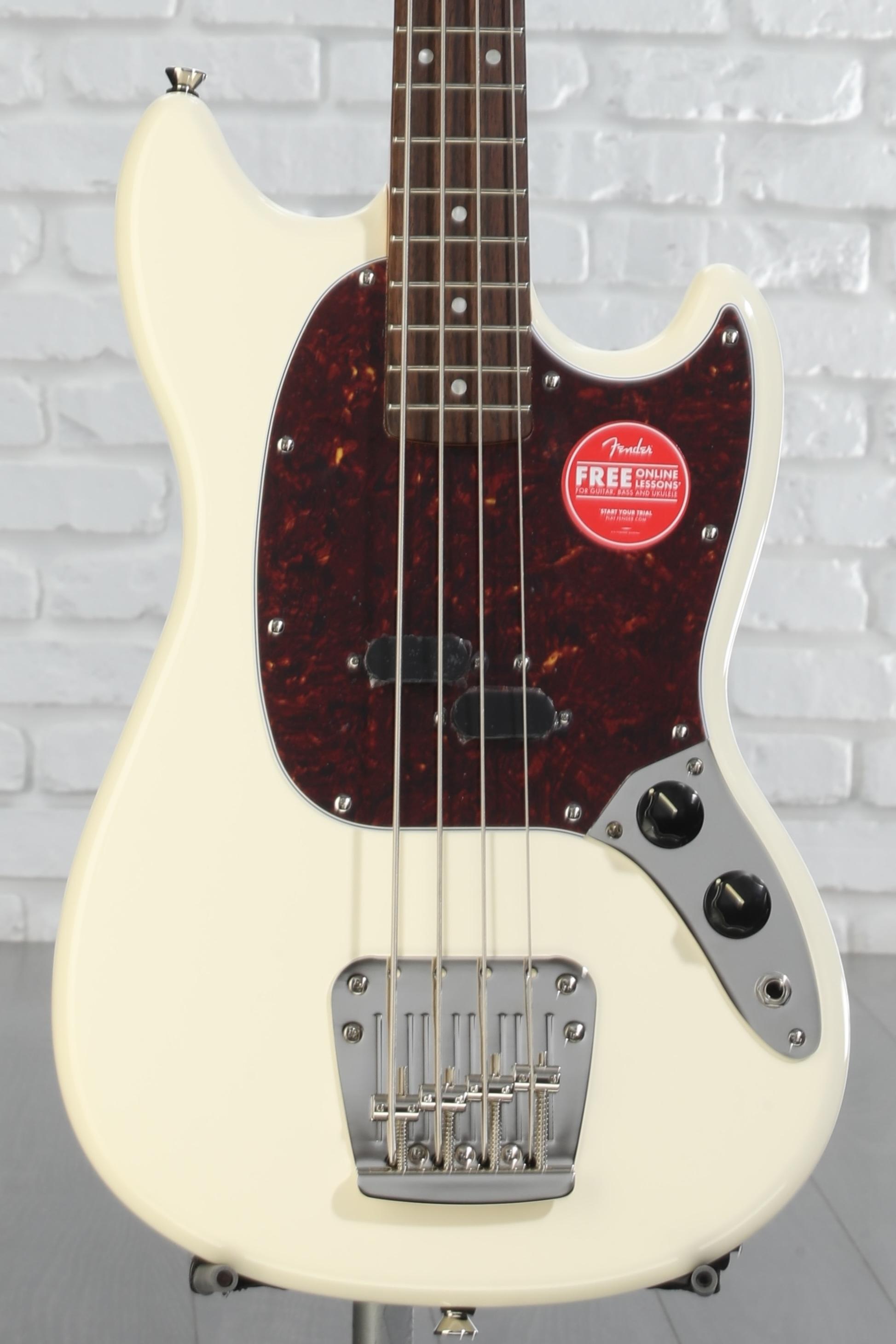 Squier Classic Vibe '60s Mustang Bass - Olympic White