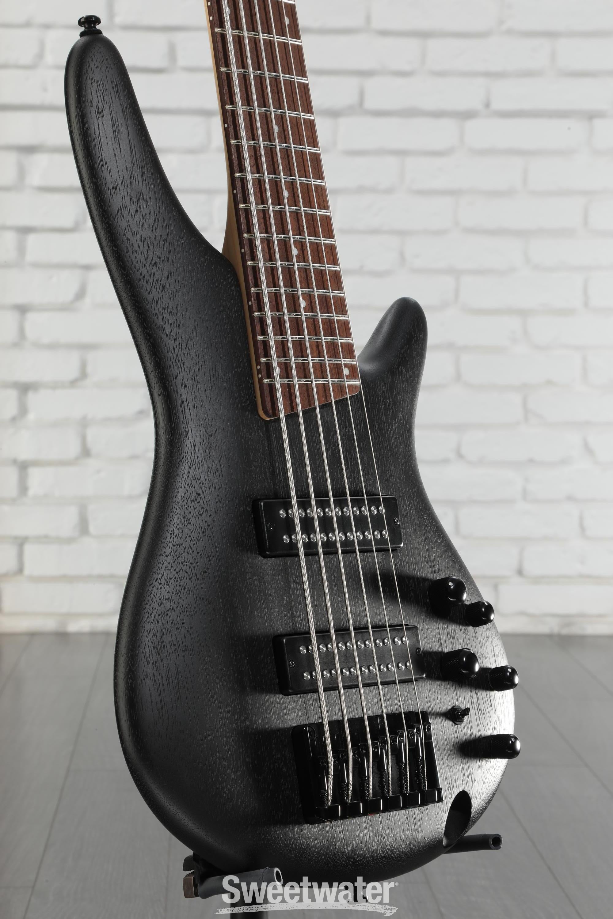 Ibanez Standard SR306EB Bass Guitar - Weathered Black