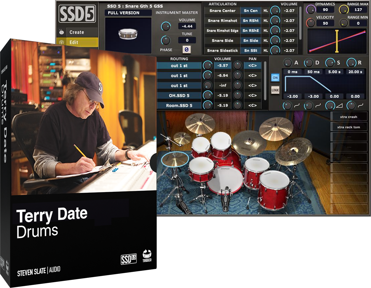 パーカッション・打楽器 steven slate drums 4 Steven Slate Drums 4.0 Platinum (boxed) | Sweetwater