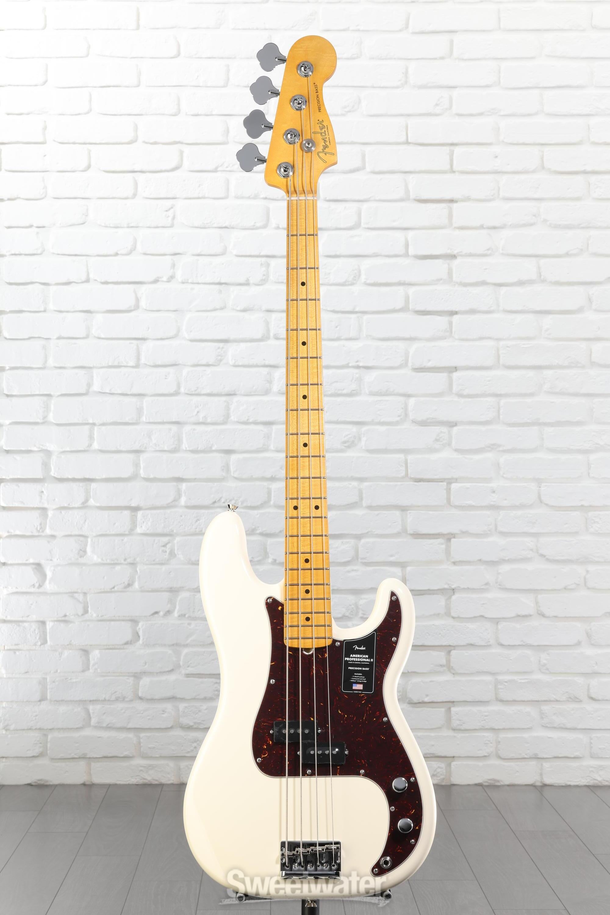 Fender Precision Bass アイボリー Fender American Professional II Precision Bass - Olympic White