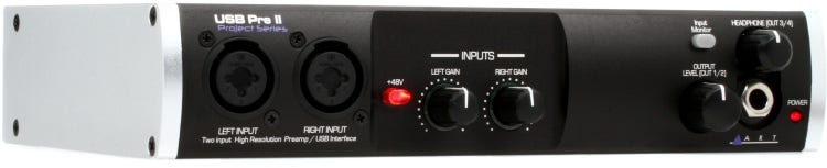 USB Dual Pre Project Series – Two Ch USB Pre – ART Pro Audio