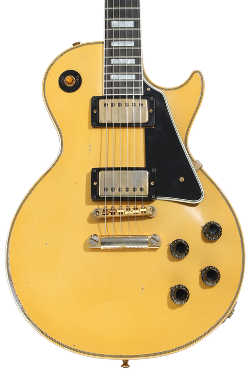ギター Gibson Murphy Lab 1957 Les Paul Custom Gibson Custom Shop Murphy Lab 1957 Les Paul Custom 2-Pickup