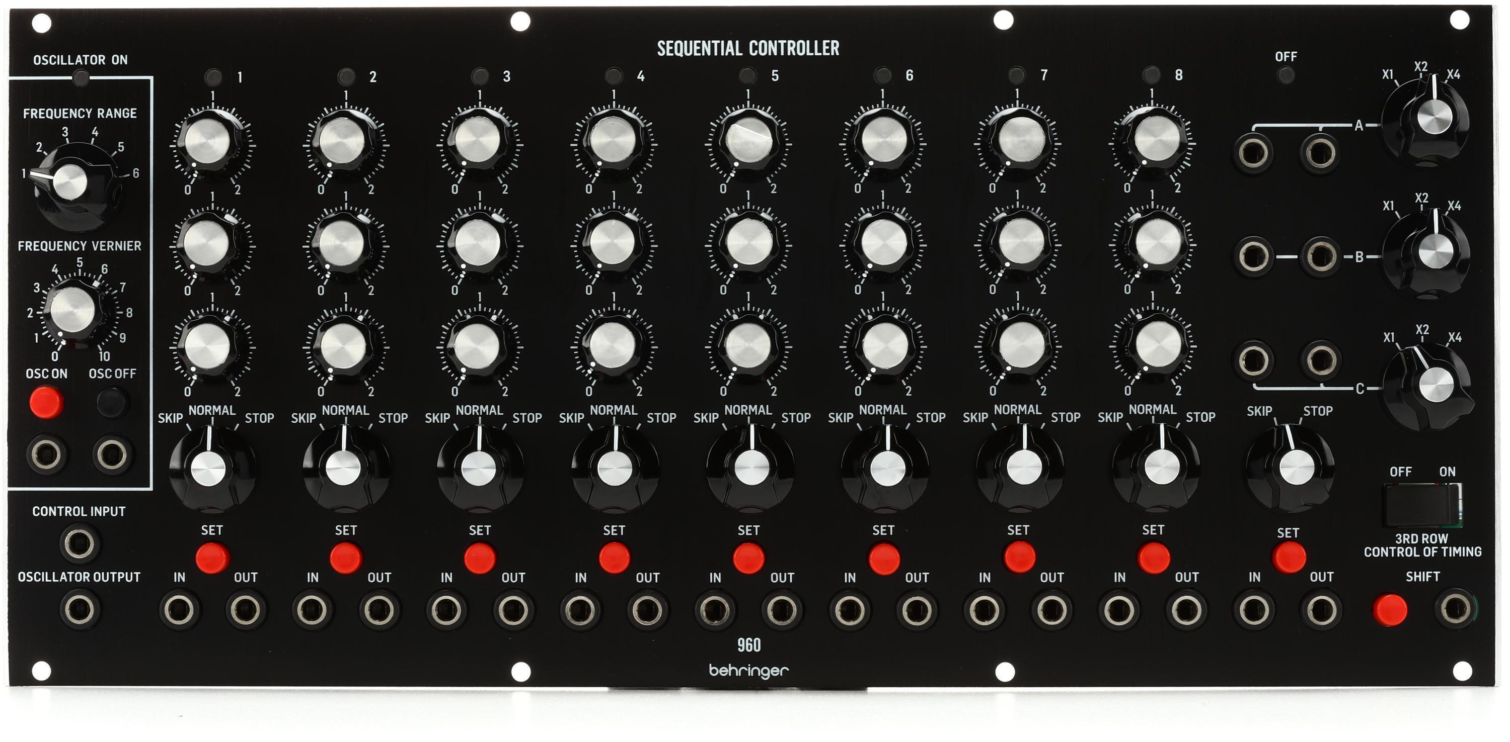 Behringer 960 Sequential Controller Analog Step Sequencer Eurorack Module