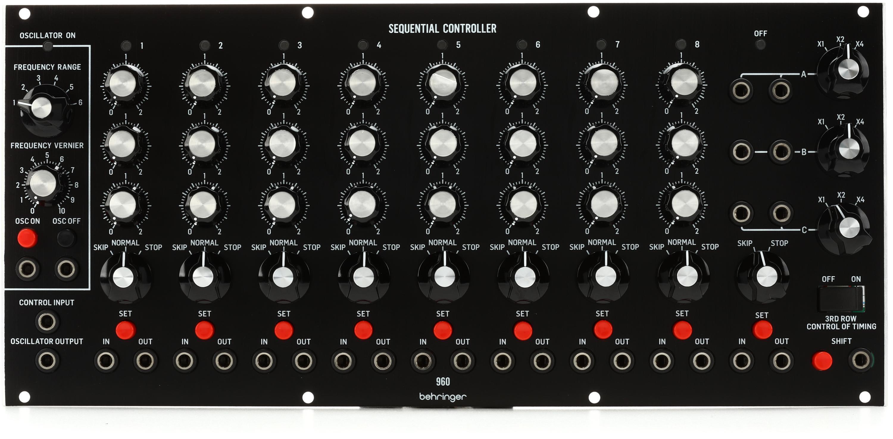 Behringer 960 Sequential Controller Analog Step Sequencer Eurorack