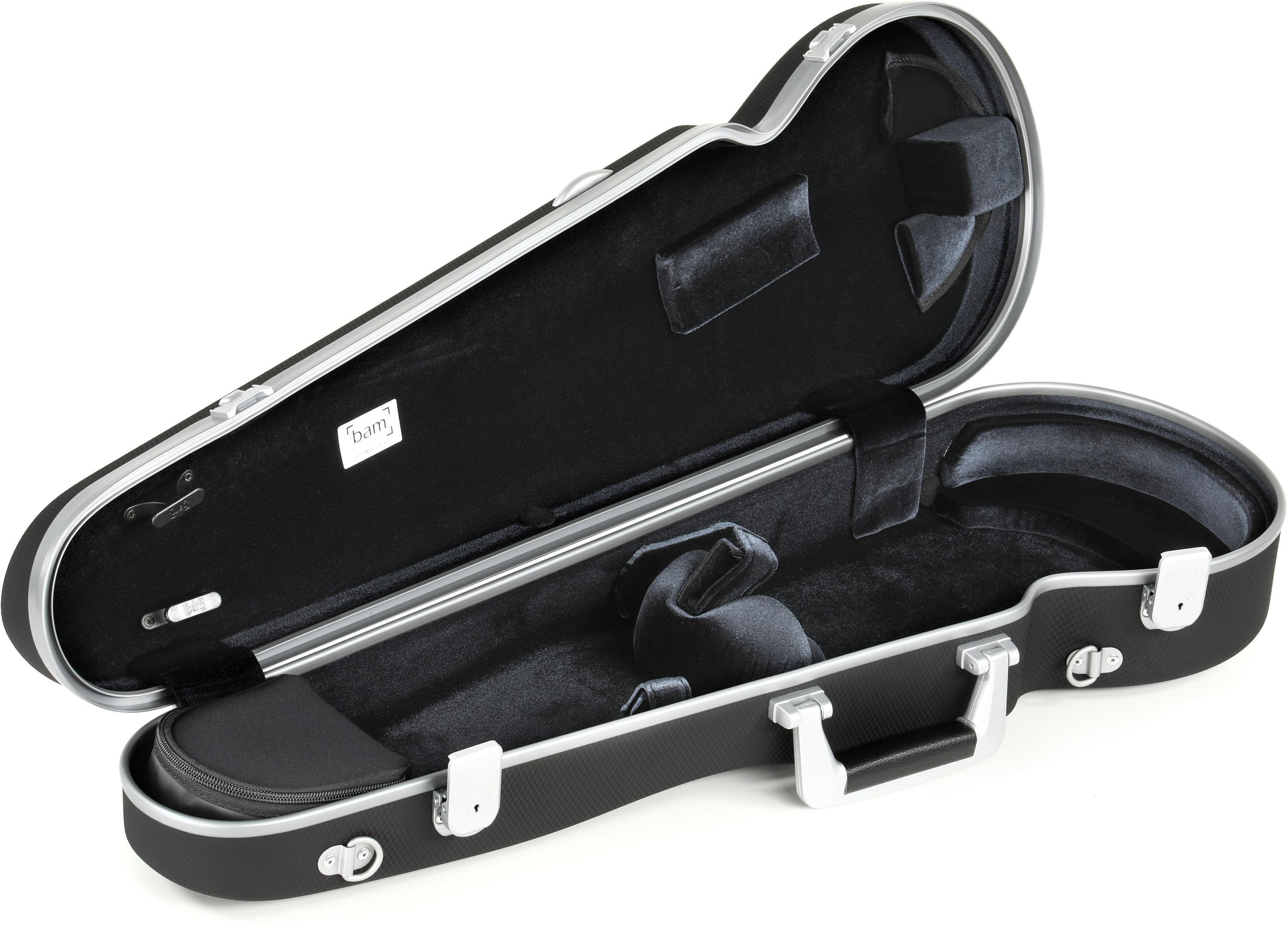 BAM PANT2002XLN Panther Hightech Contoured Violin Case - Black