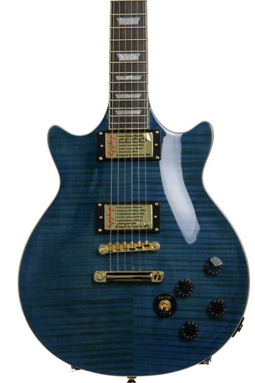 Epiphone Genesis Deluxe PRO - Midnight Sapphire | Sweetwater Epiphone Genesis Deluxe PRO - Midnight Sapphire | Sweetwater
