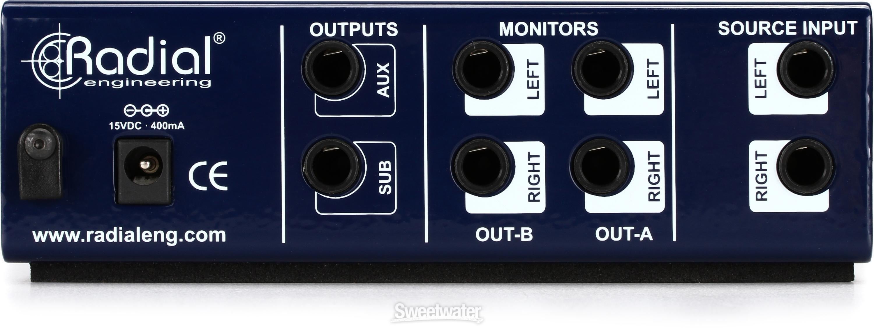 Radial mc3 studio monitor shop controller