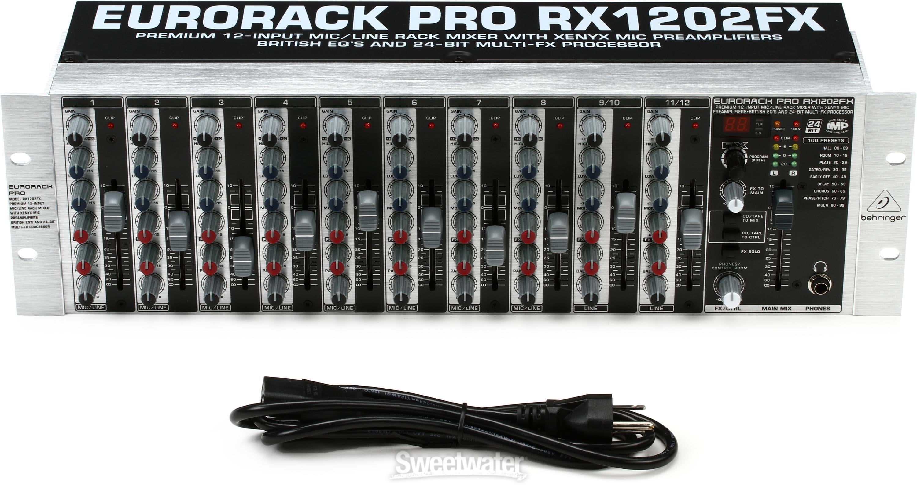 Behringer | Product | RX1202FX