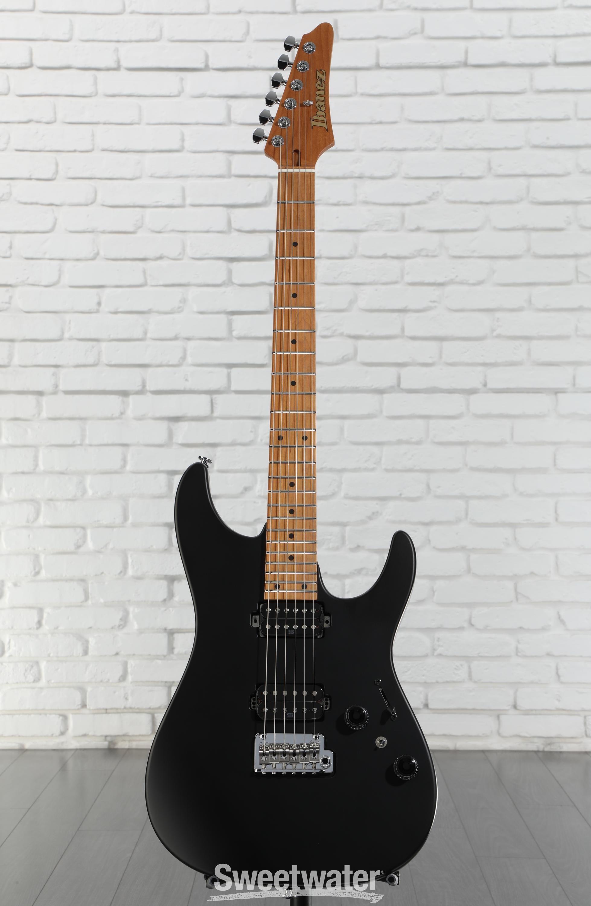 ギター Ibanez Prestige AZ2402 PWF Ibanez Prestige AZ2402 Electric Guitar Flat Black | Guitar