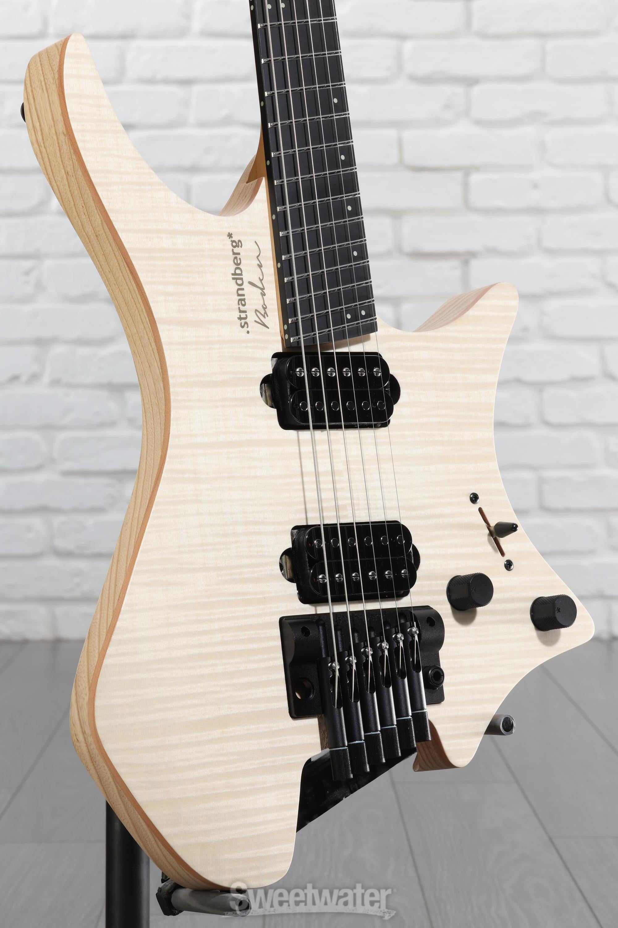 Strandberg Boden Prog NX 6 Electric Guitar - Natural Flame Maple