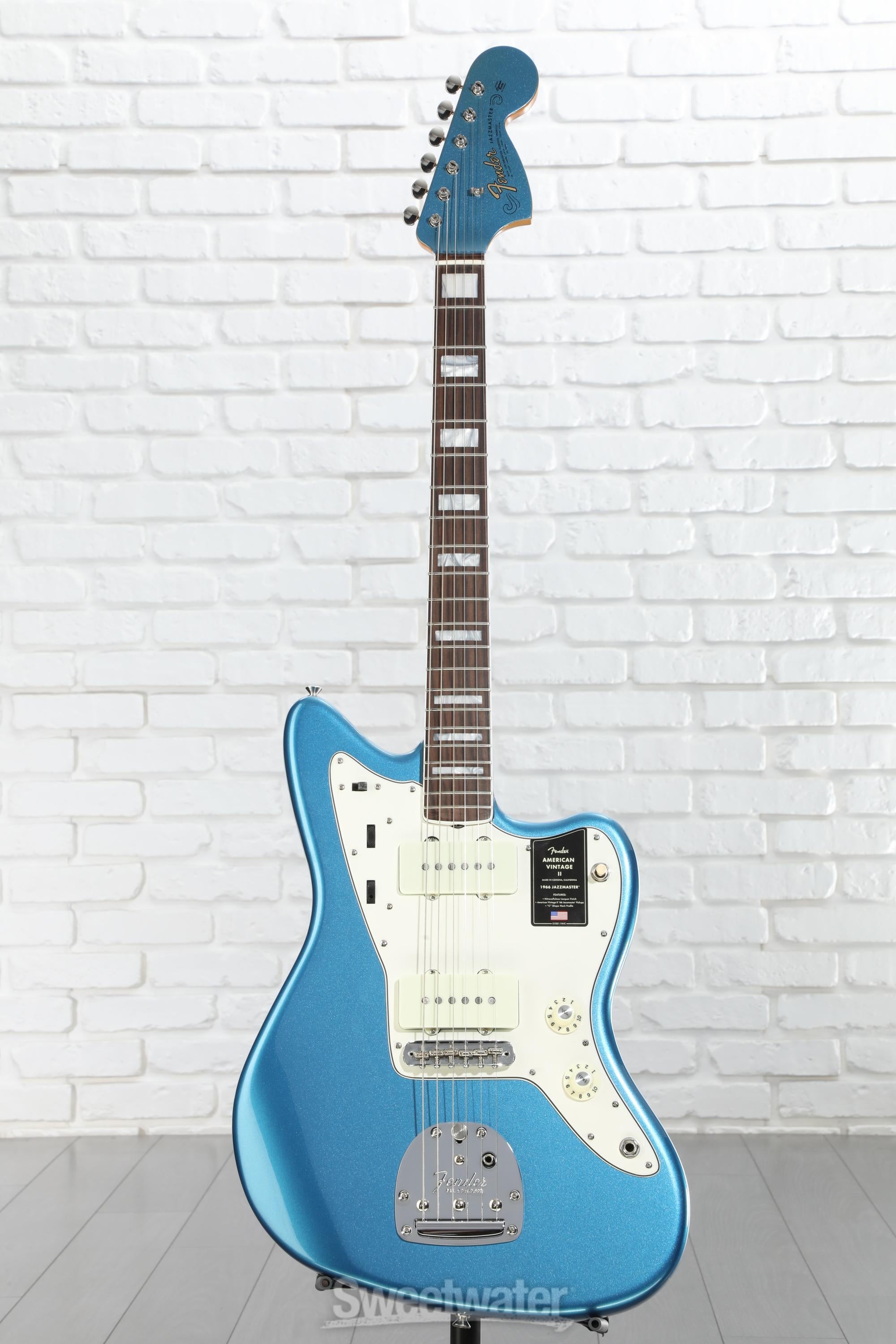 ギター Fender usa American Vintage Jazzmaster Fender American Vintage II 1966 Jazzmaster Electric Guitar 3-Color