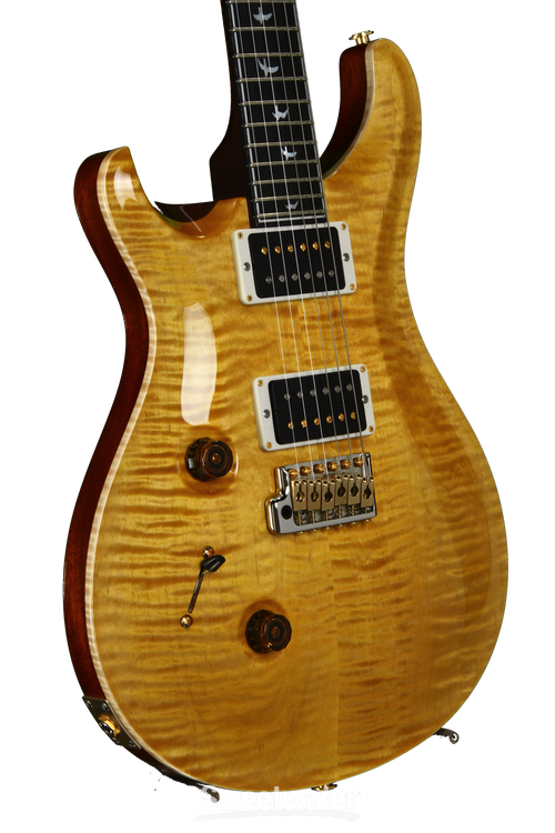 PRS Custom 24 30th Anniversary Figured Top - Honey, Left Handed