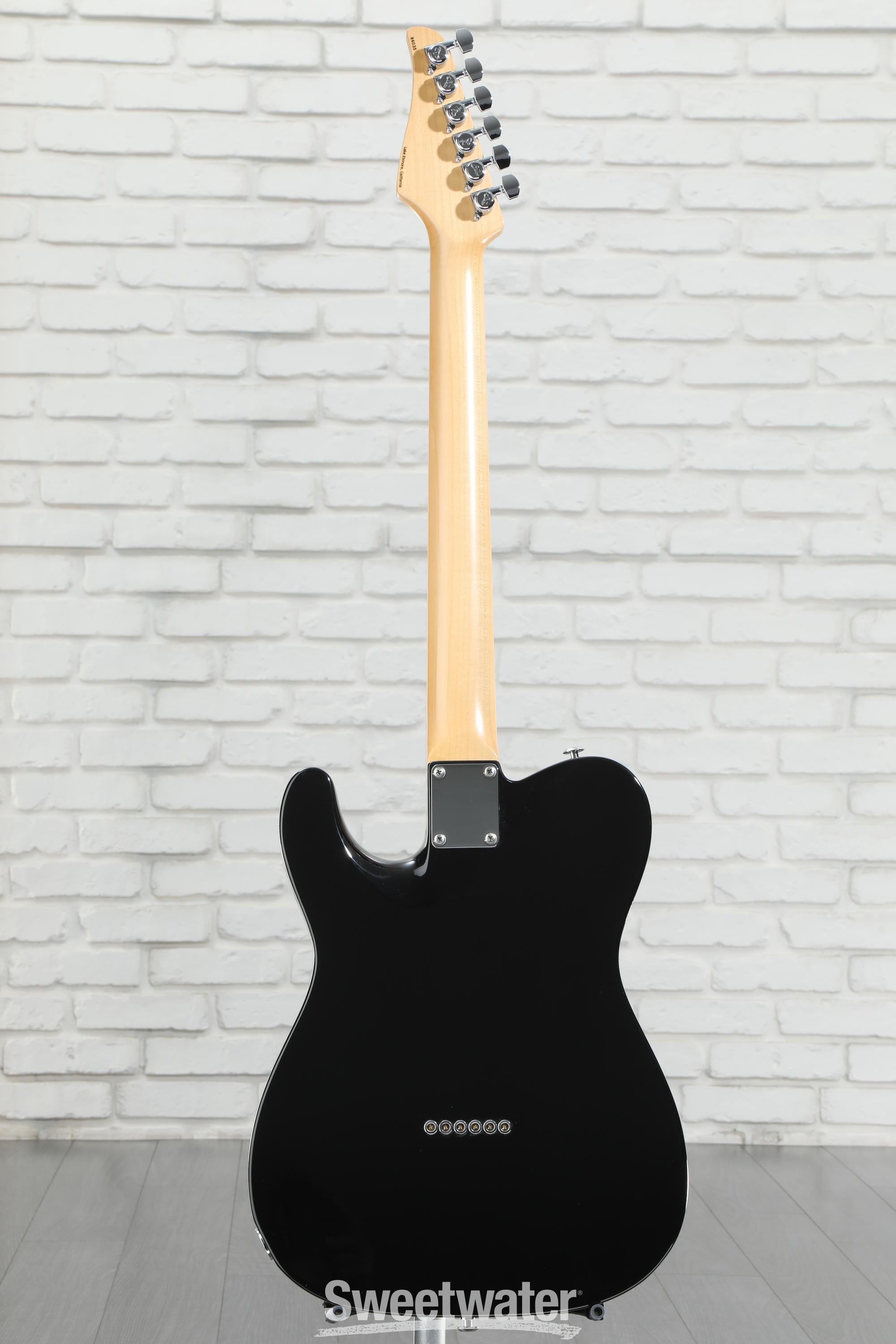 Suhr Classic T Antique Electric Guitar - Black, Light Aging