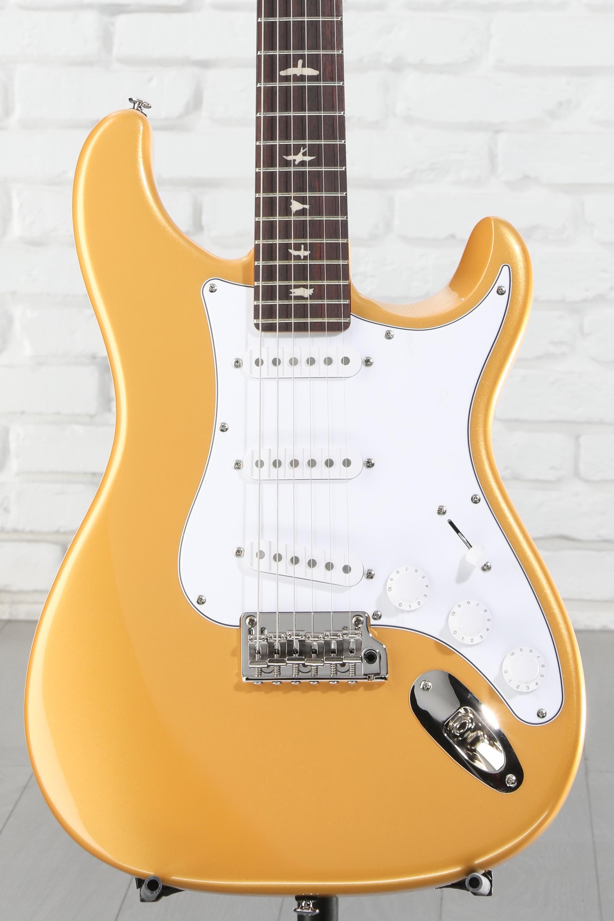 PRS SE Silver Sky イエロー PRS SE Silver Sky Electric Guitar - Gold Spark, Sweetwater