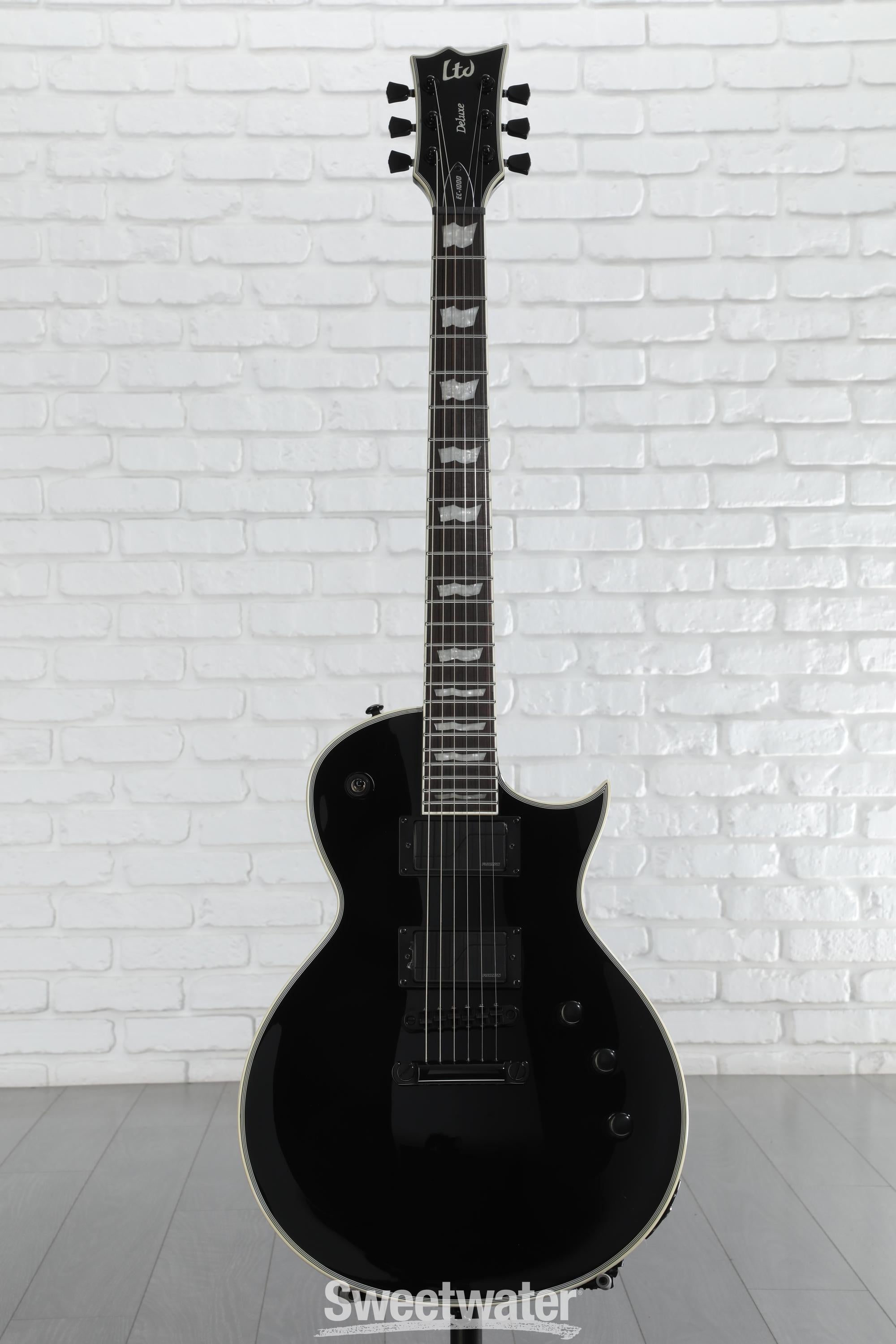 ESP LTD EC-1000S Fluence Electric Guitar - Black