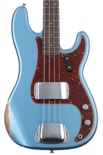 Photo of Fender Custom Shop Time Machine '64 Precision Bass Relic - Aged Lake Placid Blue