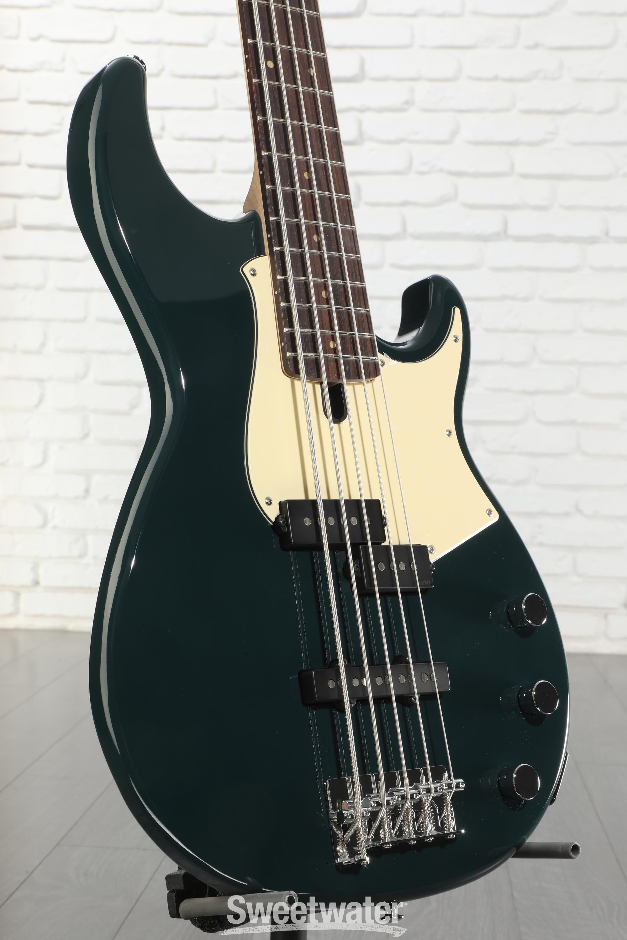 Yamaha BB435 5-string Bass Guitar - Teal Blue | Sweetwater