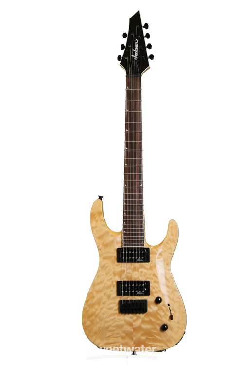 Jackson JS32-7Q Dinky - Natural, 7 String | Sweetwater Jackson JS32-7Q Dinky - Natural, 7 String | Sweetwater