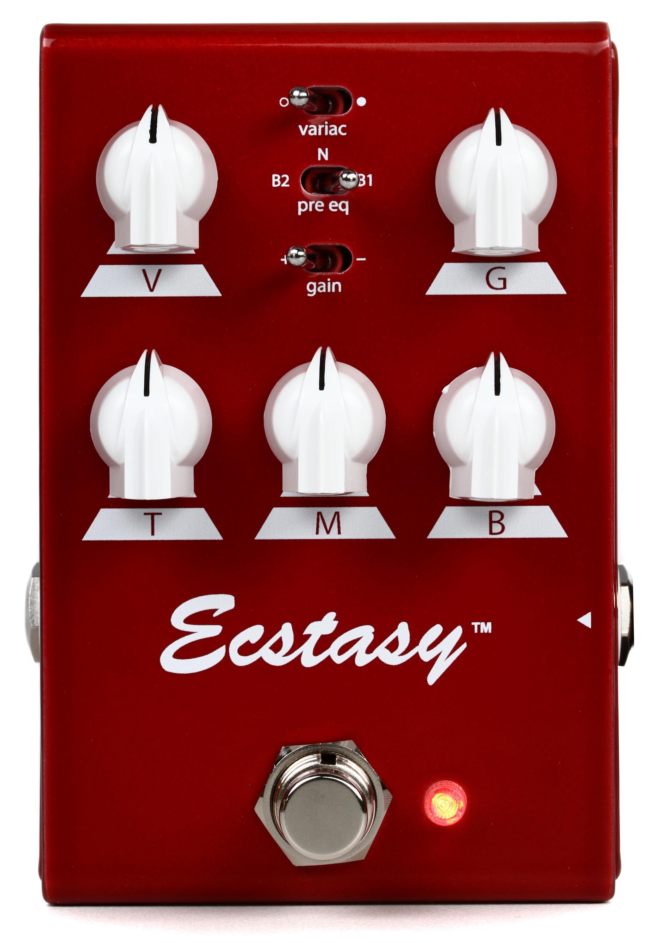 Bogner Ecstasy Red Mini Overdrive Pedal Reviews | Sweetwater