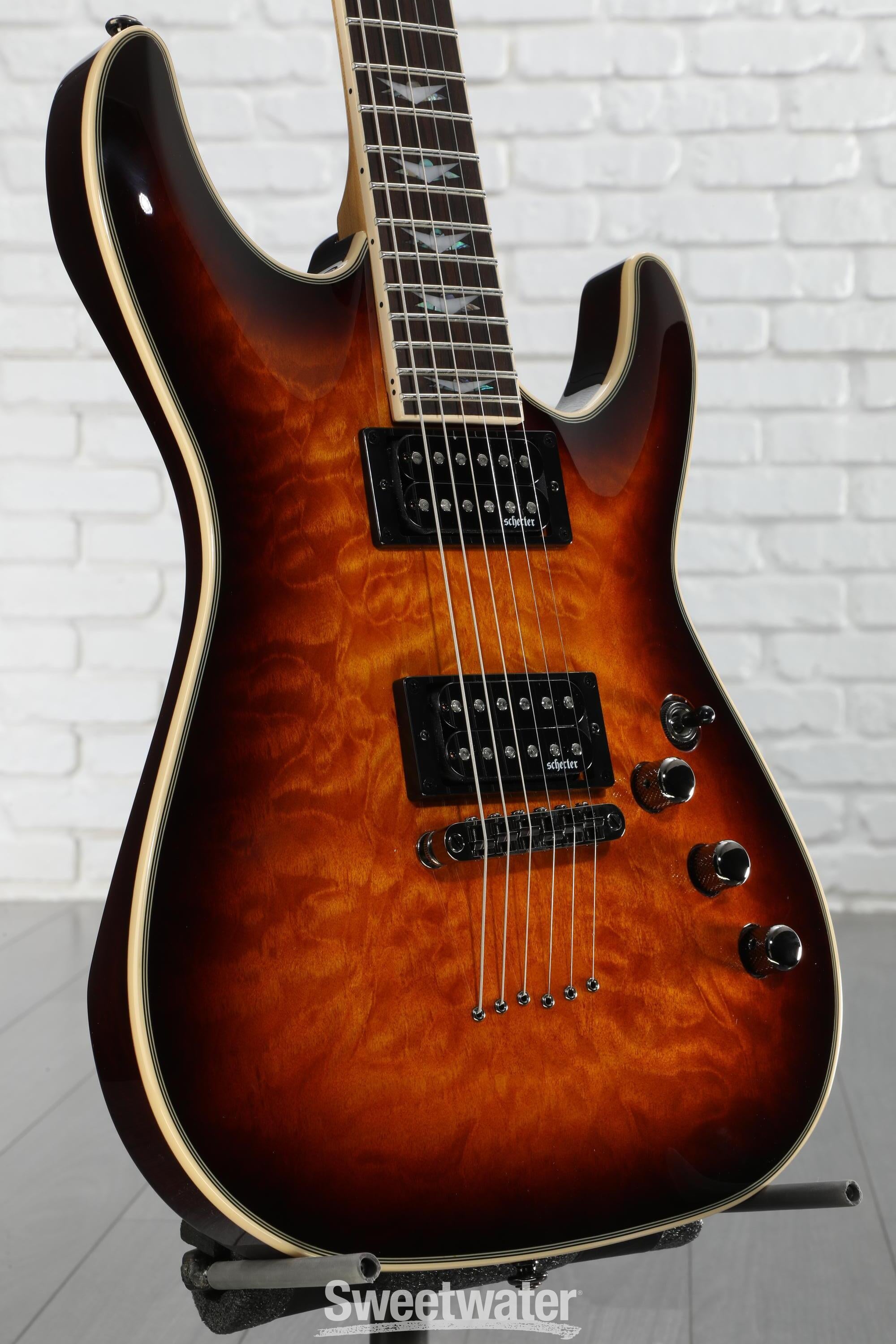 Schecter Omen Extreme-6 Electric Guitar - Vintage Sunburst