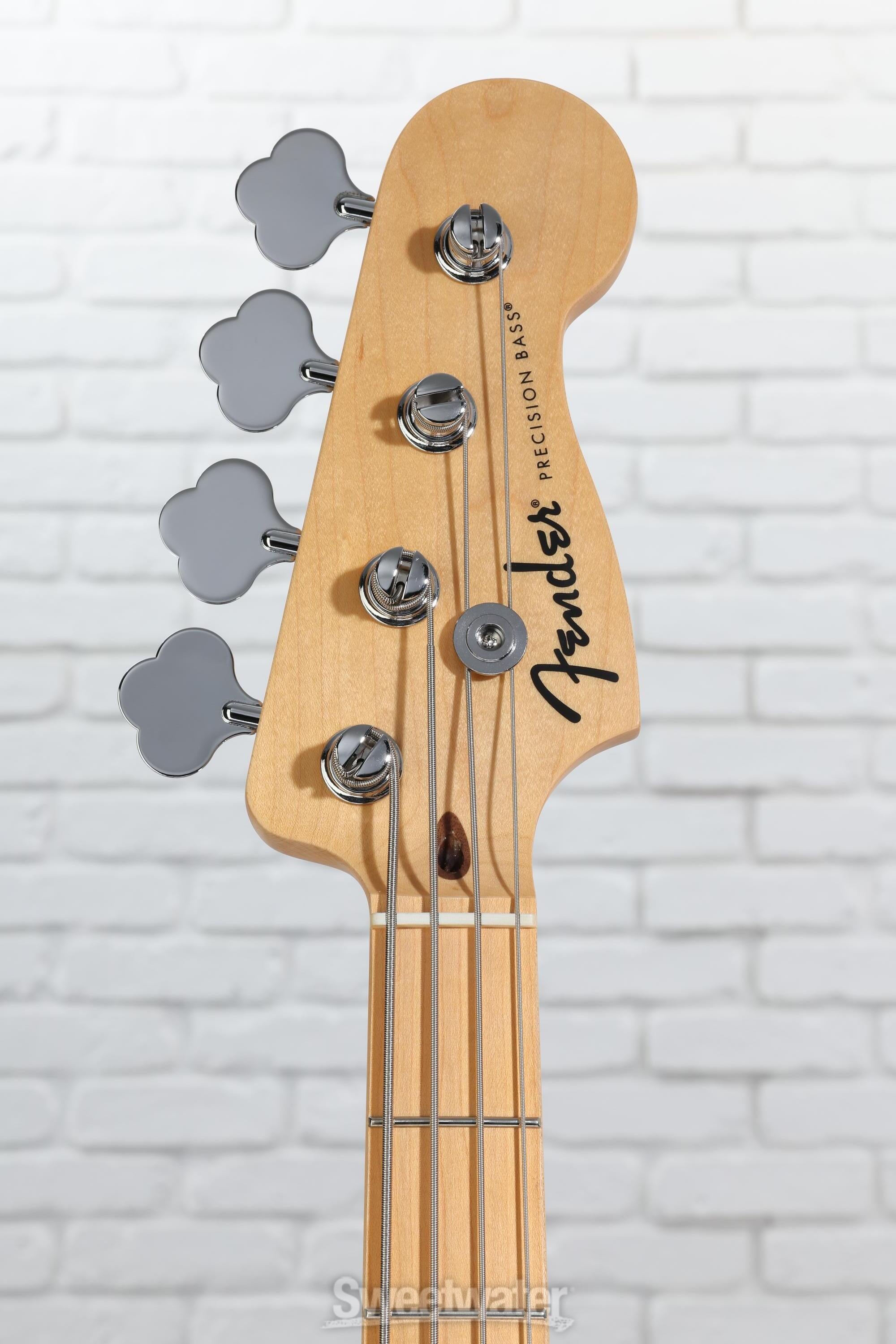 Fender Standard Precision Bass - Olympic White | Sweetwater
