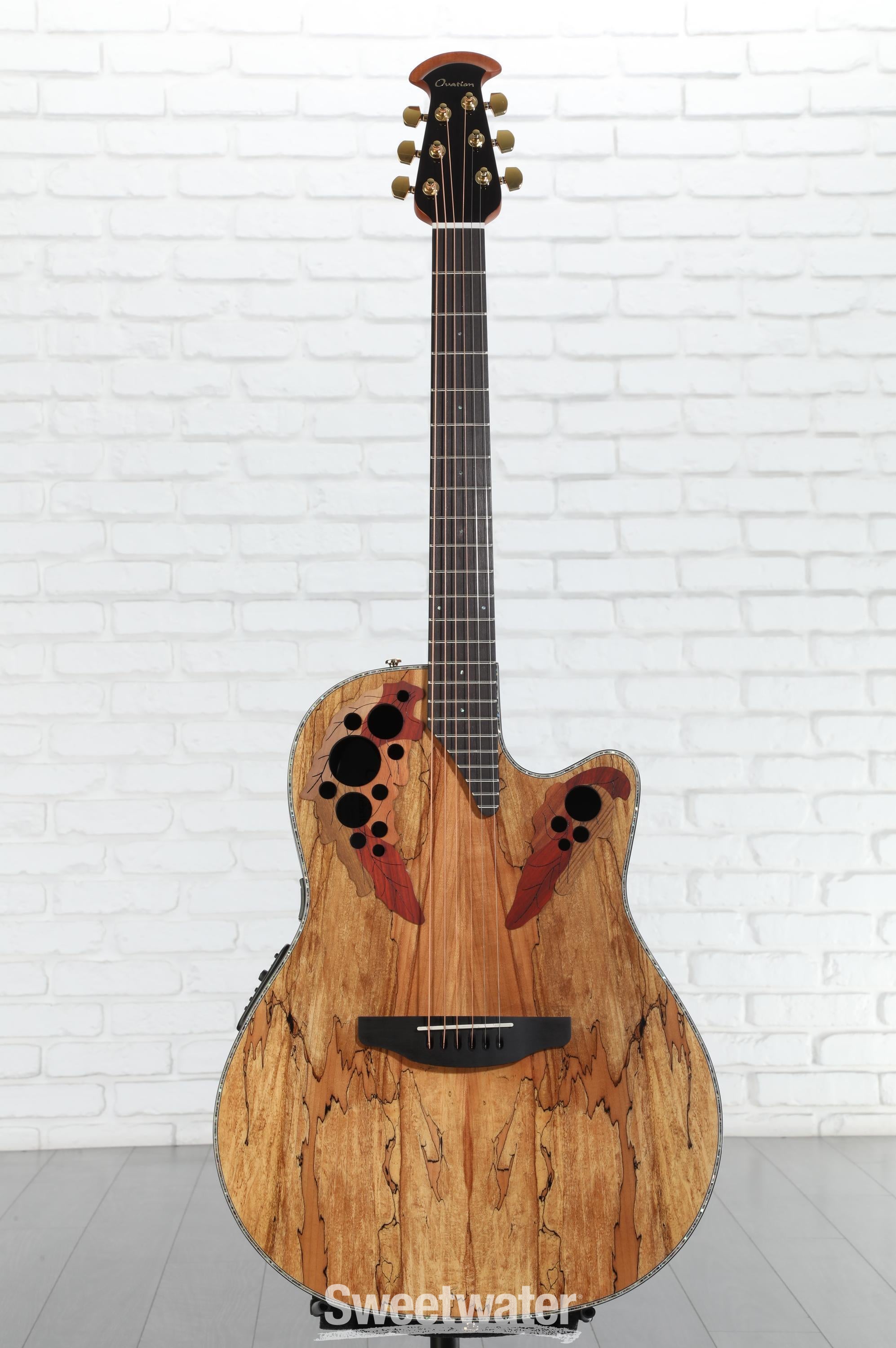 Ovation Celebrity CE44P‑SM‑G Ovation Celebrity Elite Plus CE44P-SM Mid-Depth Acoustic