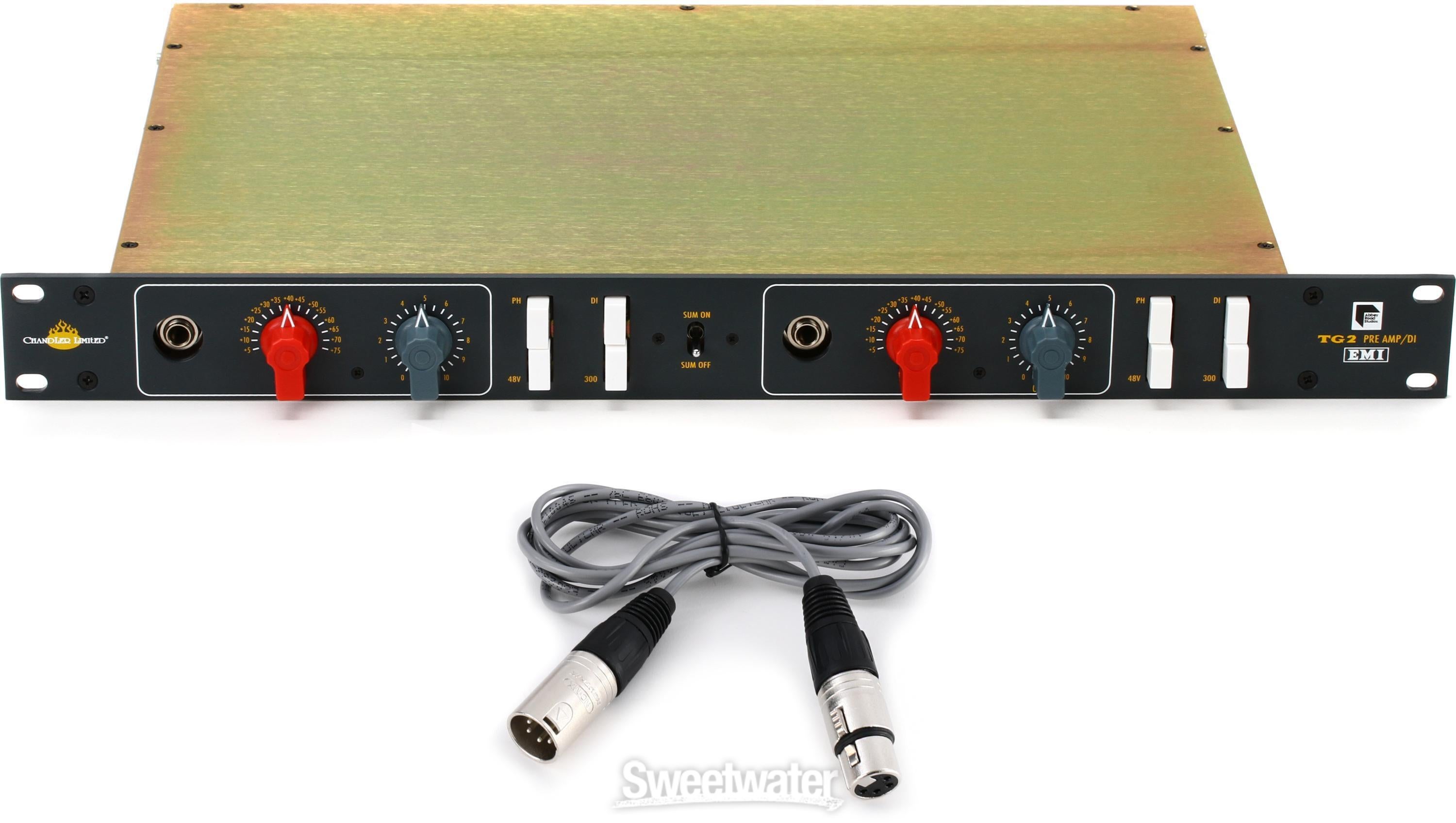 Chandler Limited TG2 Abbey Road Special Edition 2-channel Microphone Preamp  Reviews Sweetwater