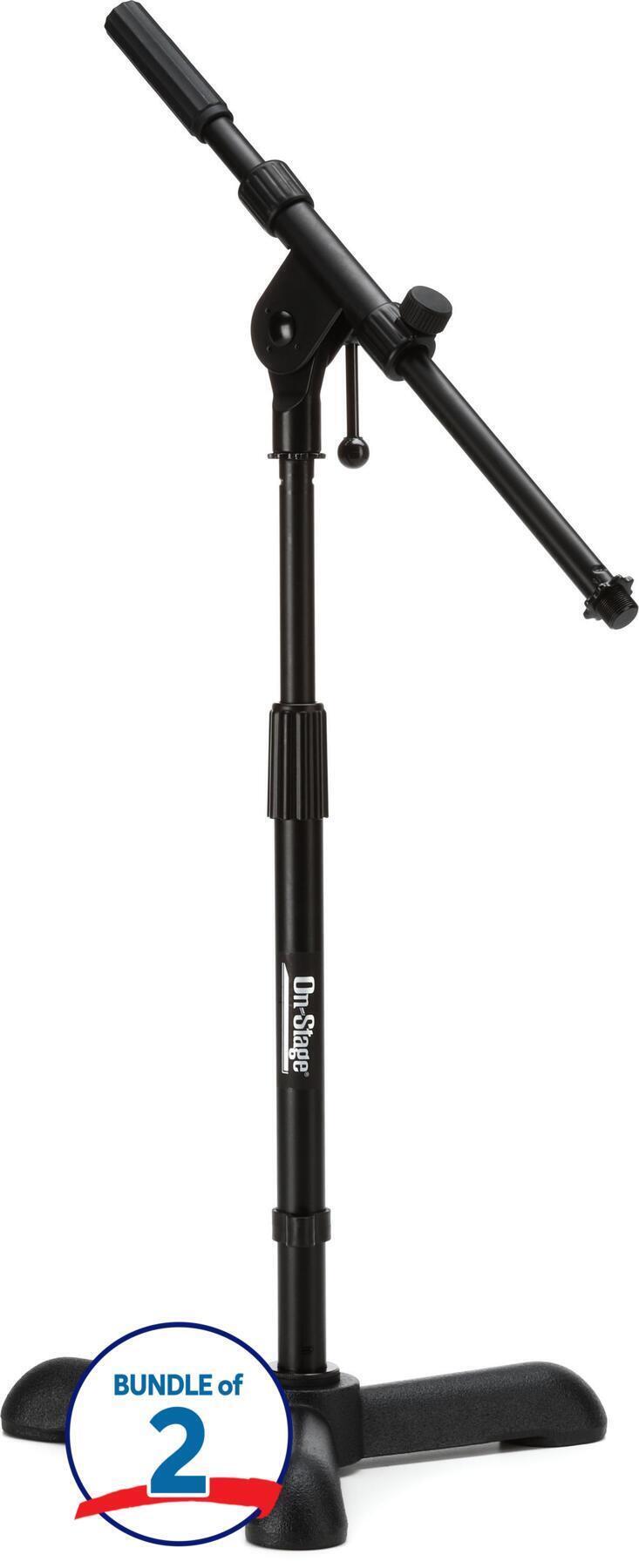On-Stage MS7311B Kick Drum / Amp Mic Stand | Sweetwater