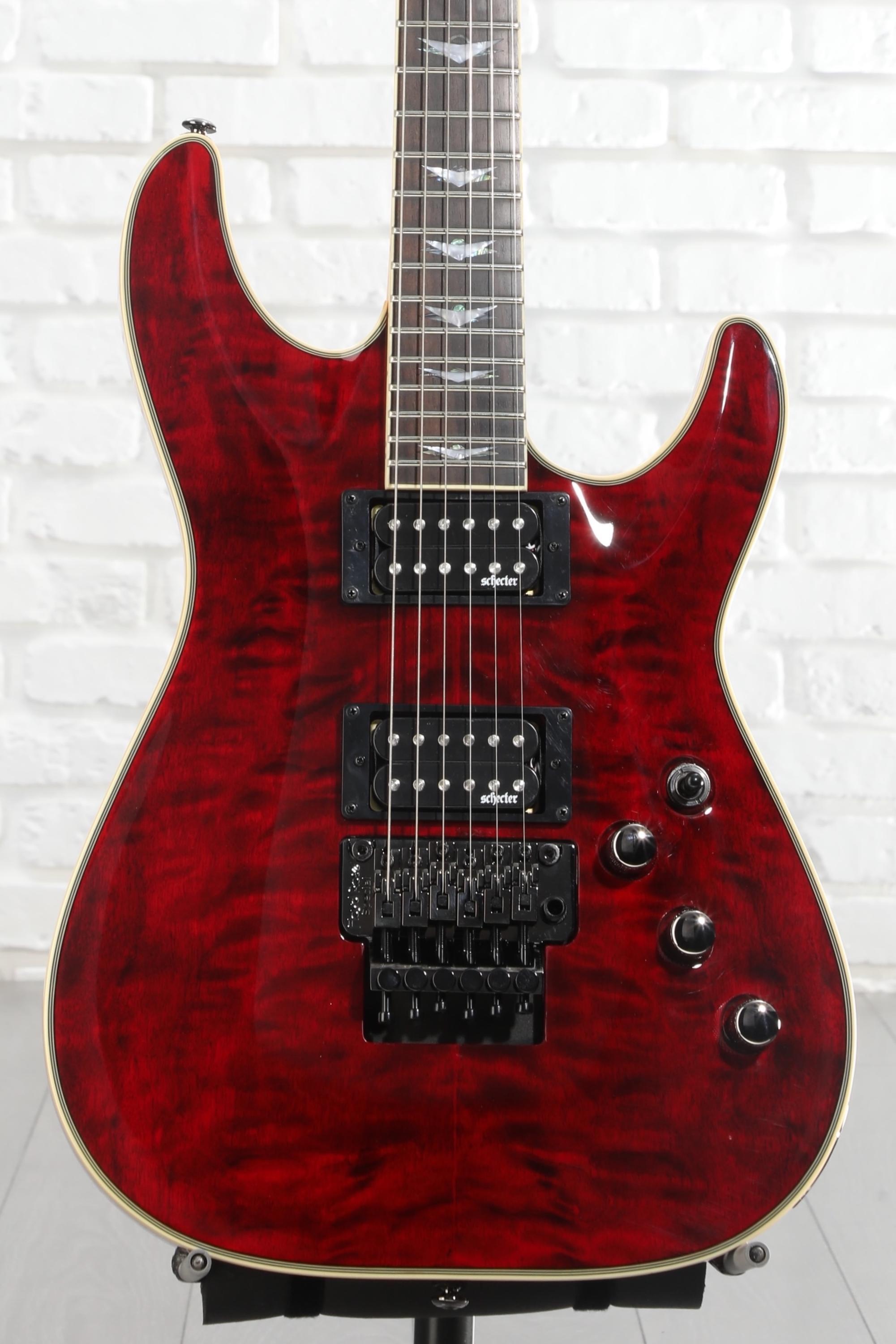 Schecter Omen Extreme-6 FR Electric Guitar - Black Cherry | Sweetwater