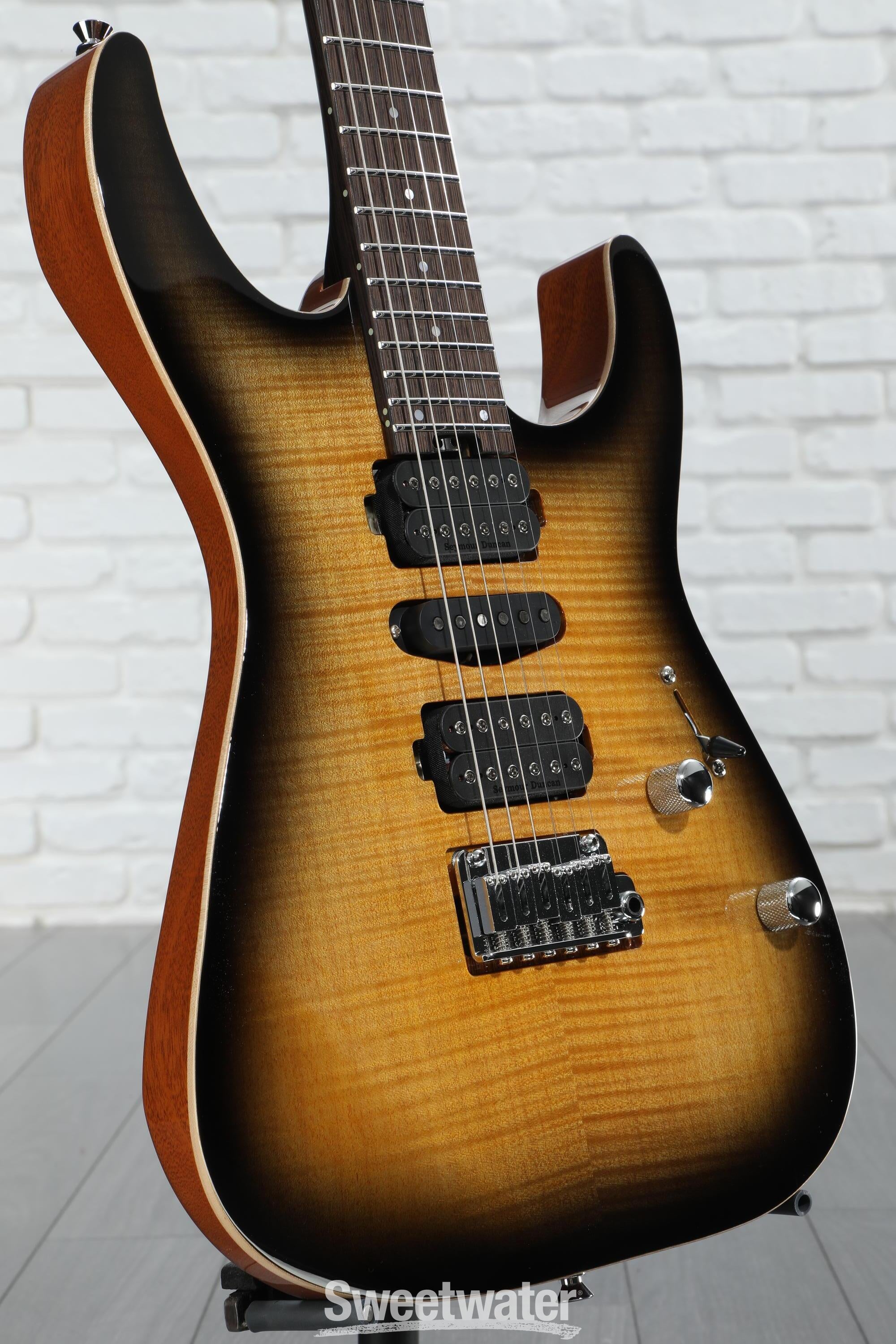 ギター CHARVEL MJ DK24 HSH 2PT NAT SEBNY Charvel MJ DK24 HSH 2PT W Mahogany With Flame Maple Electric